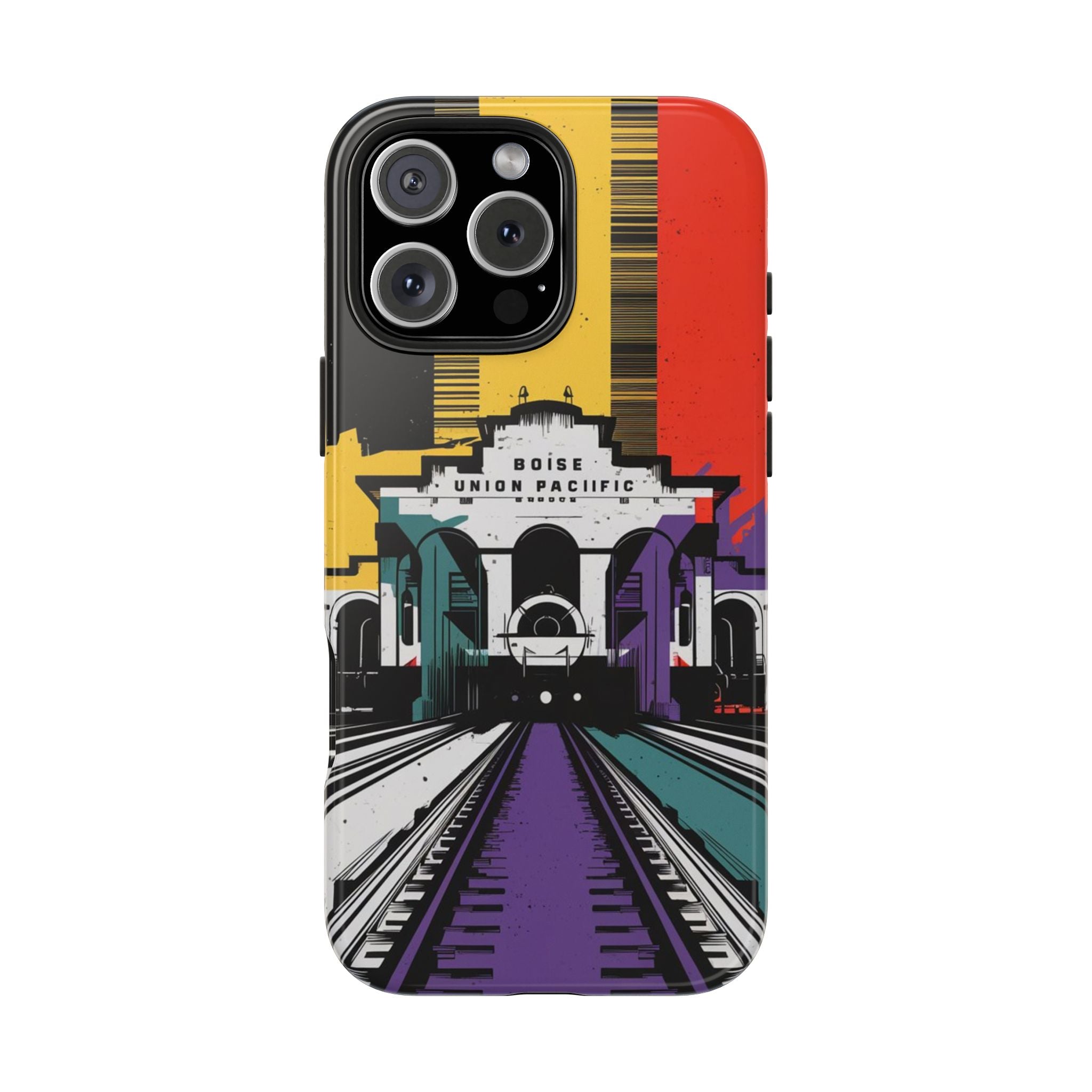 Boise Idaho Union Pacific Depot - Tough Case for iPhone 14, 15, 16 - Spruced Roost