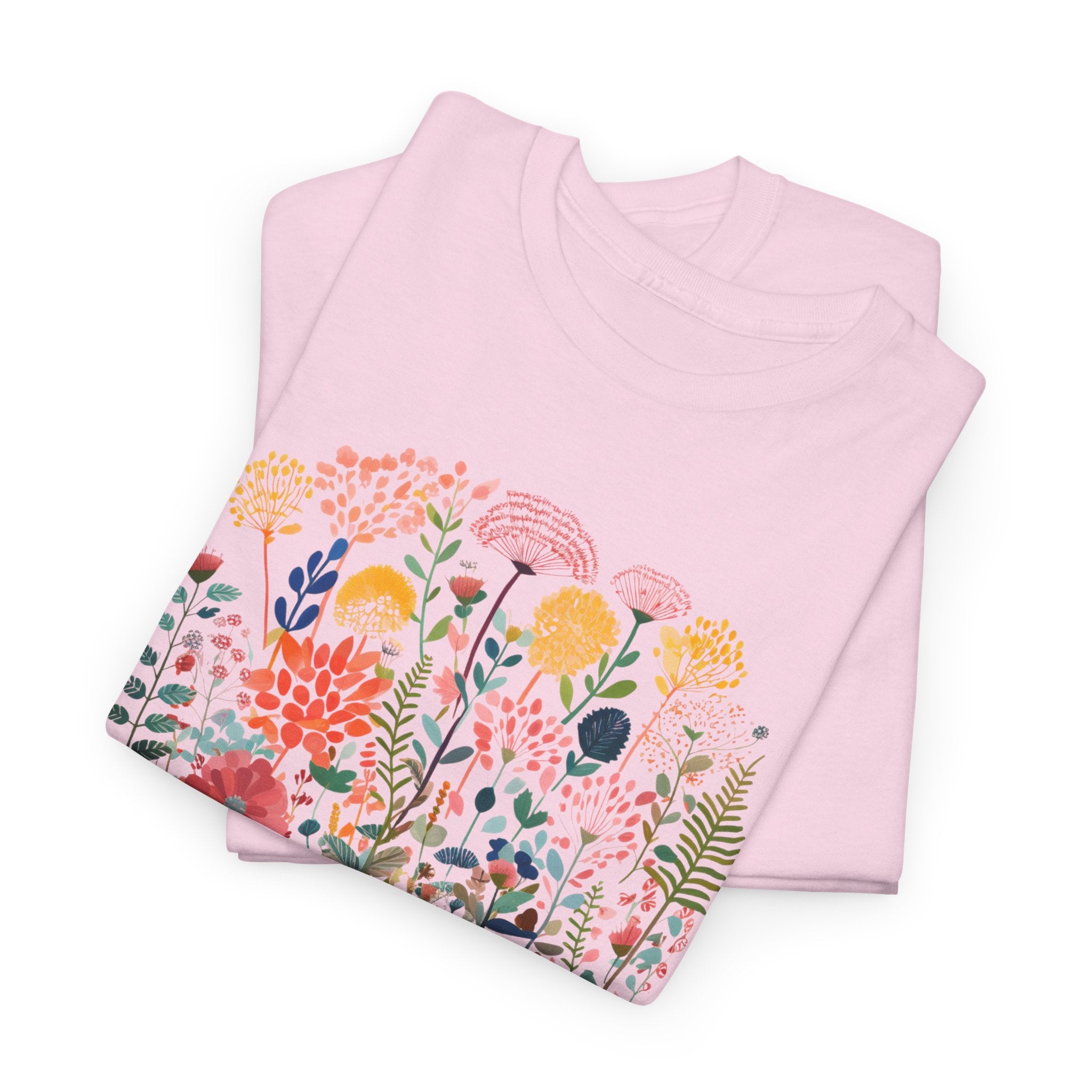 Bloomin' Wildflowers Heavy Cotton Tee -  Spring Celebrations
