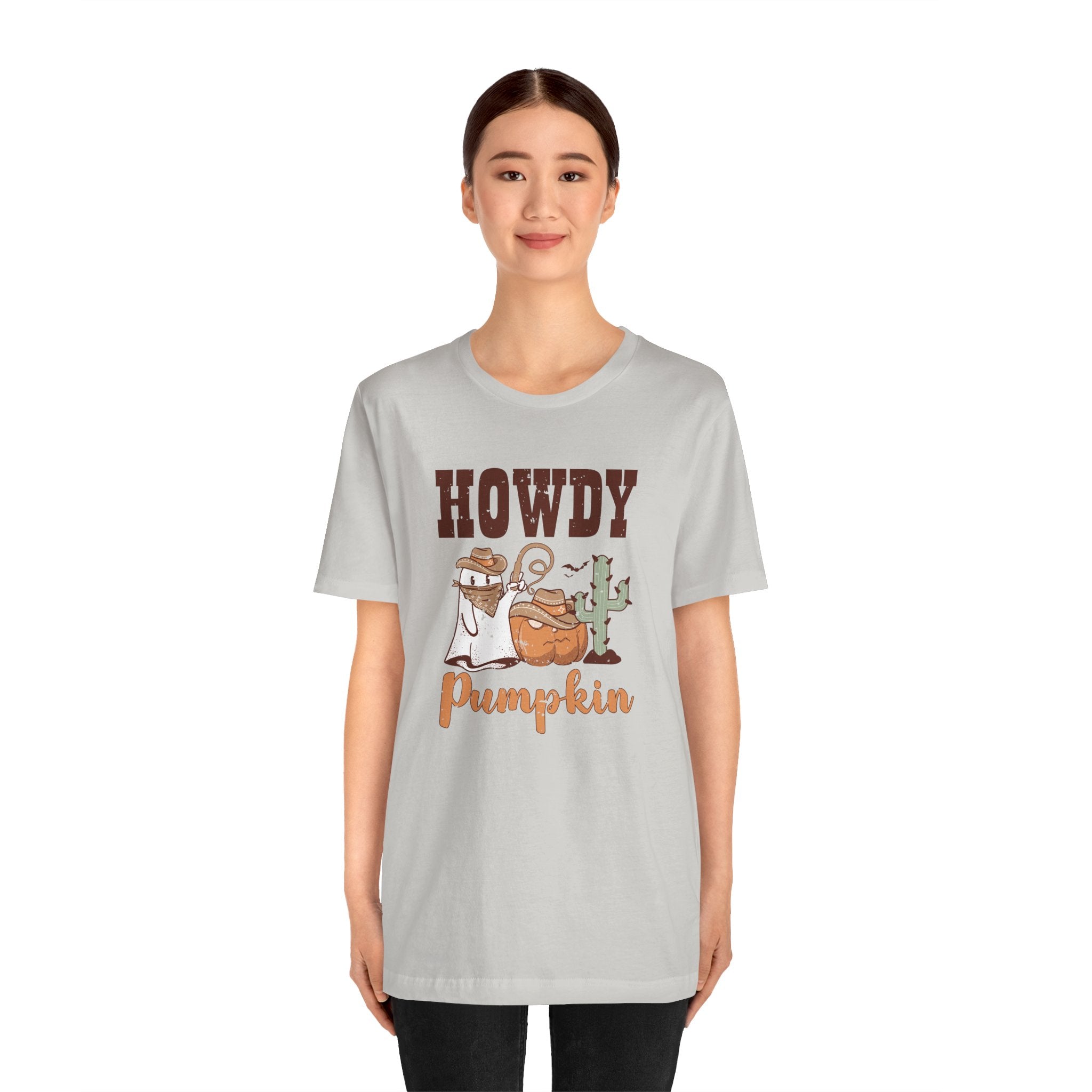 Howdy Pumpkin - Unisex Jersey Short Sleeve Tee