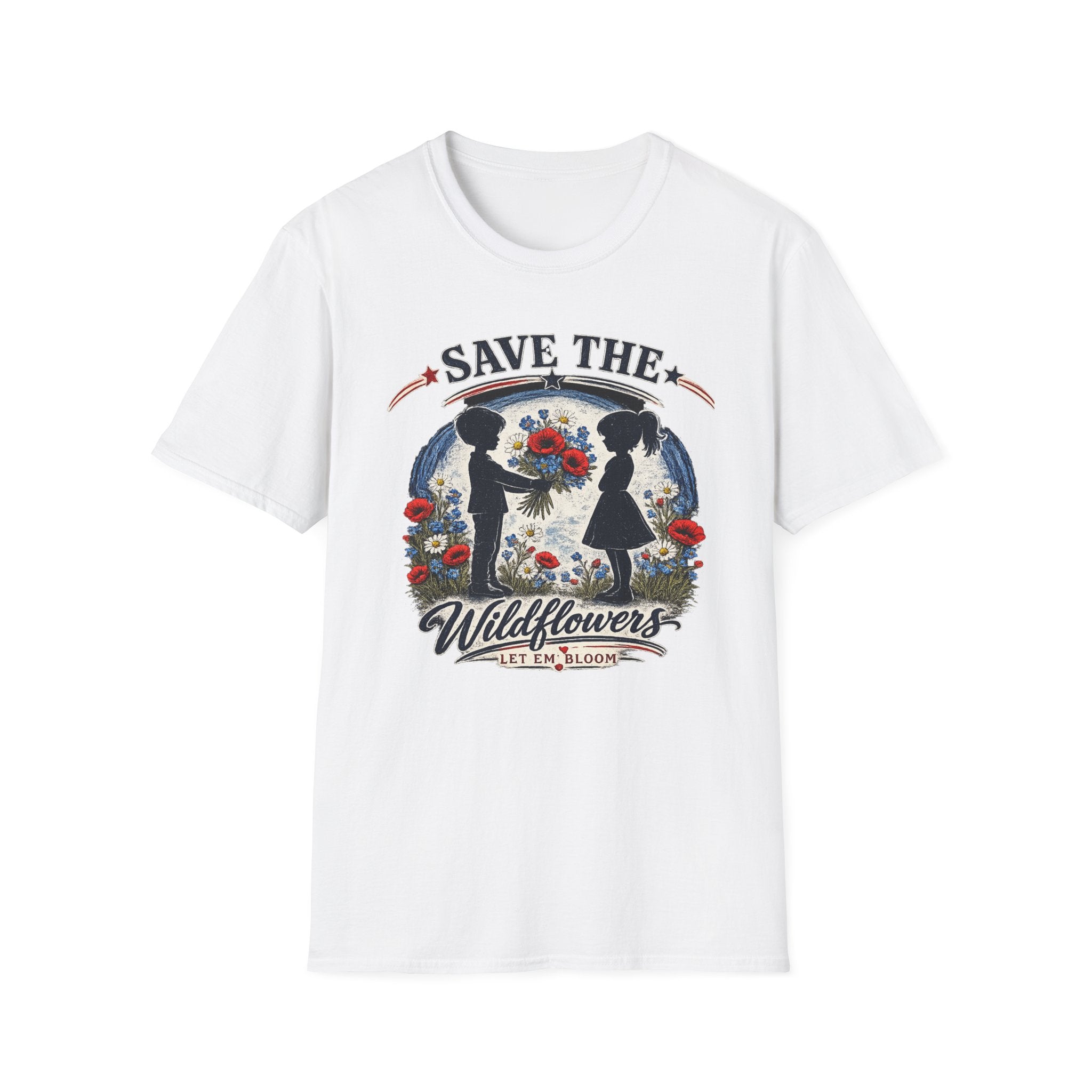 Save the Wildflowers T‑Shirt — Floral Conservation Tee