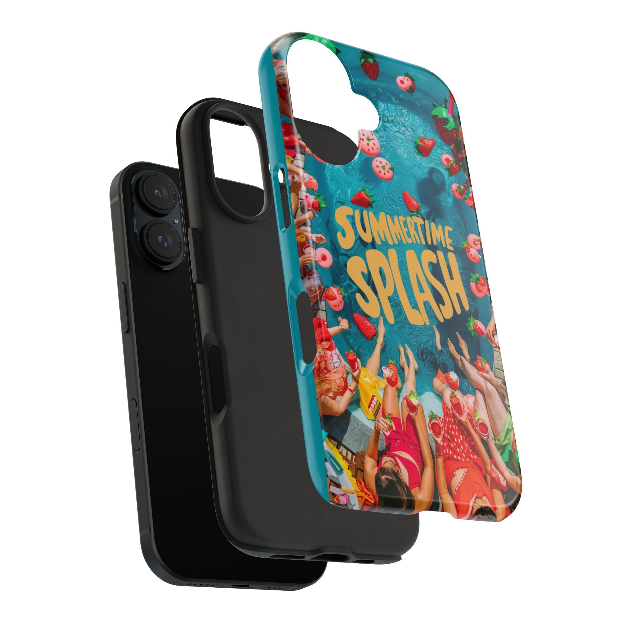 Summertime Splash - Tough Case for iPhone 14, 15, 16 - Spruced Roost
