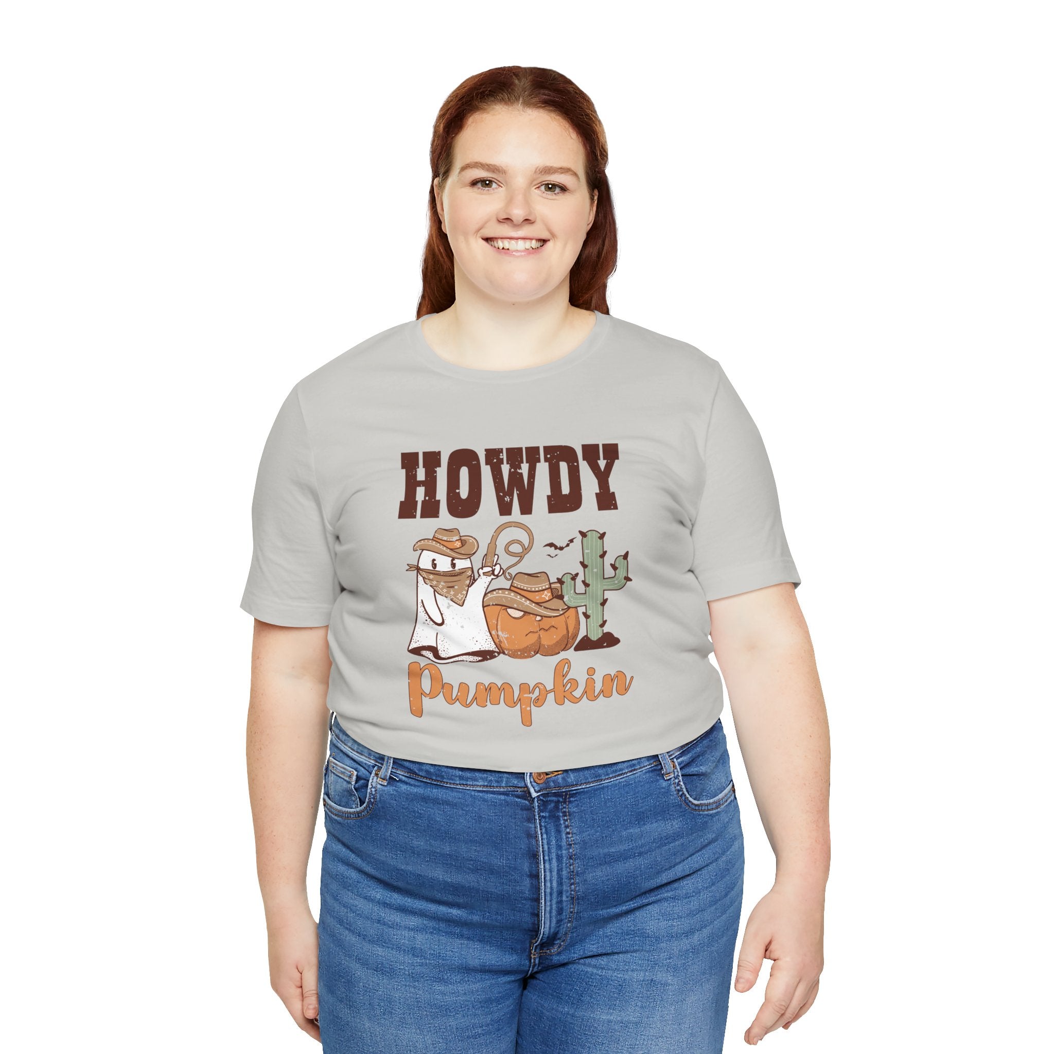 Howdy Pumpkin - Unisex Jersey Short Sleeve Tee