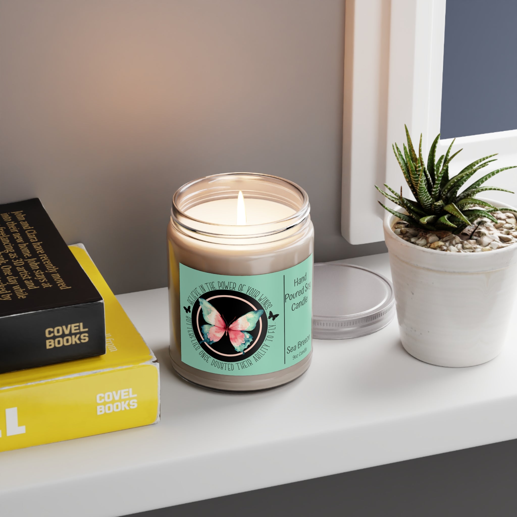 Soaring Dreams Scented Soy Candle - 9oz - Seabreeze