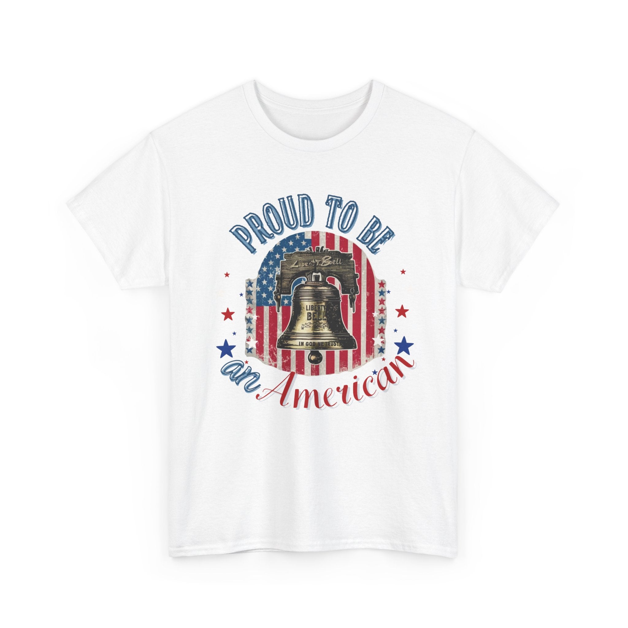 Proud to be an American - Men's Unisex Heavy Cotton Tee