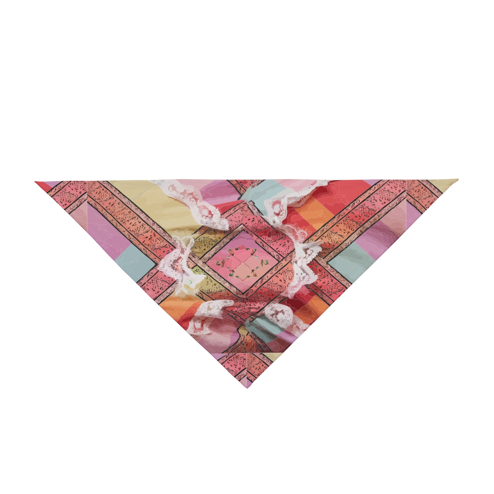 Madras Lace Pet Bandana