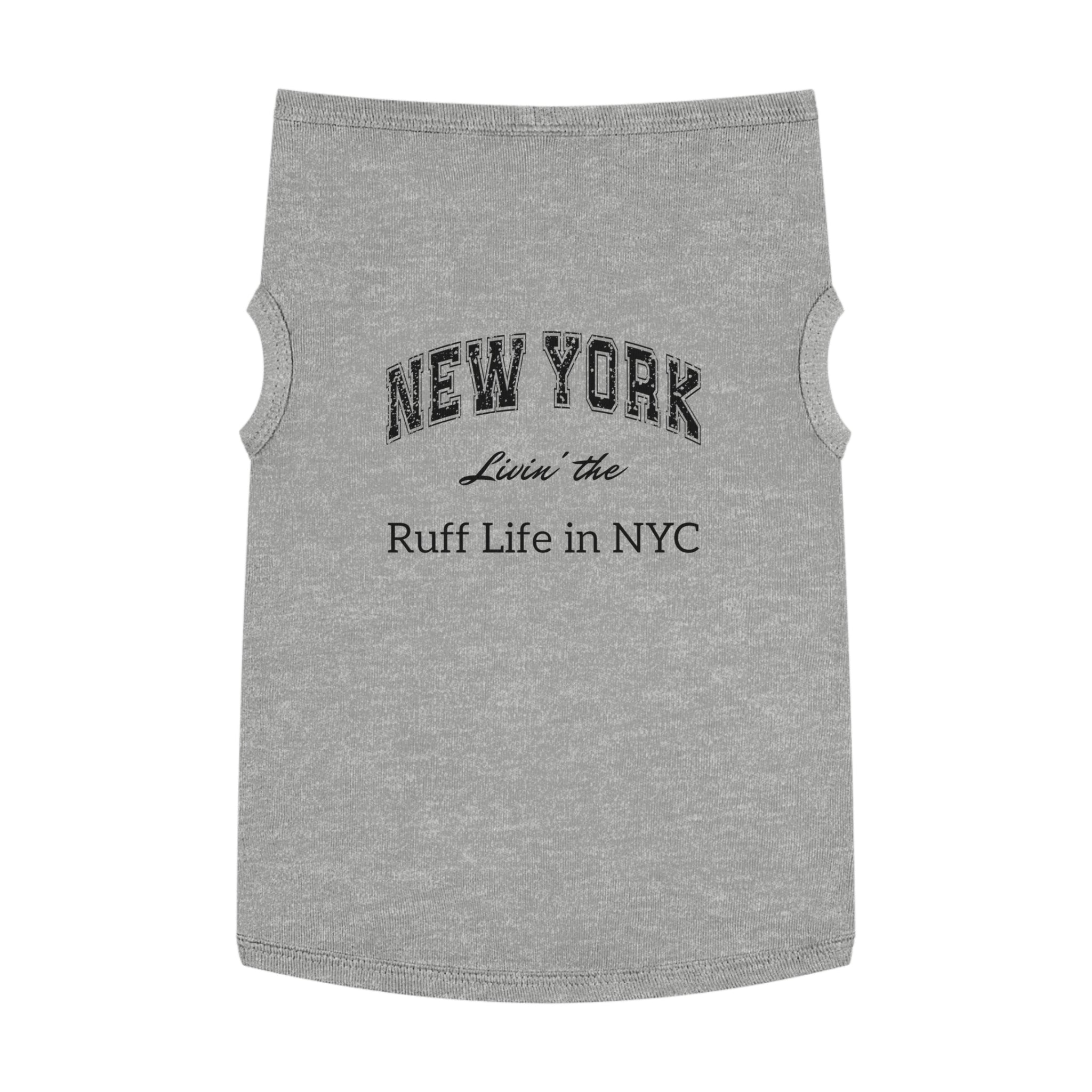 Ruff Life in New York - Stylish and Playful Dog Shirt
