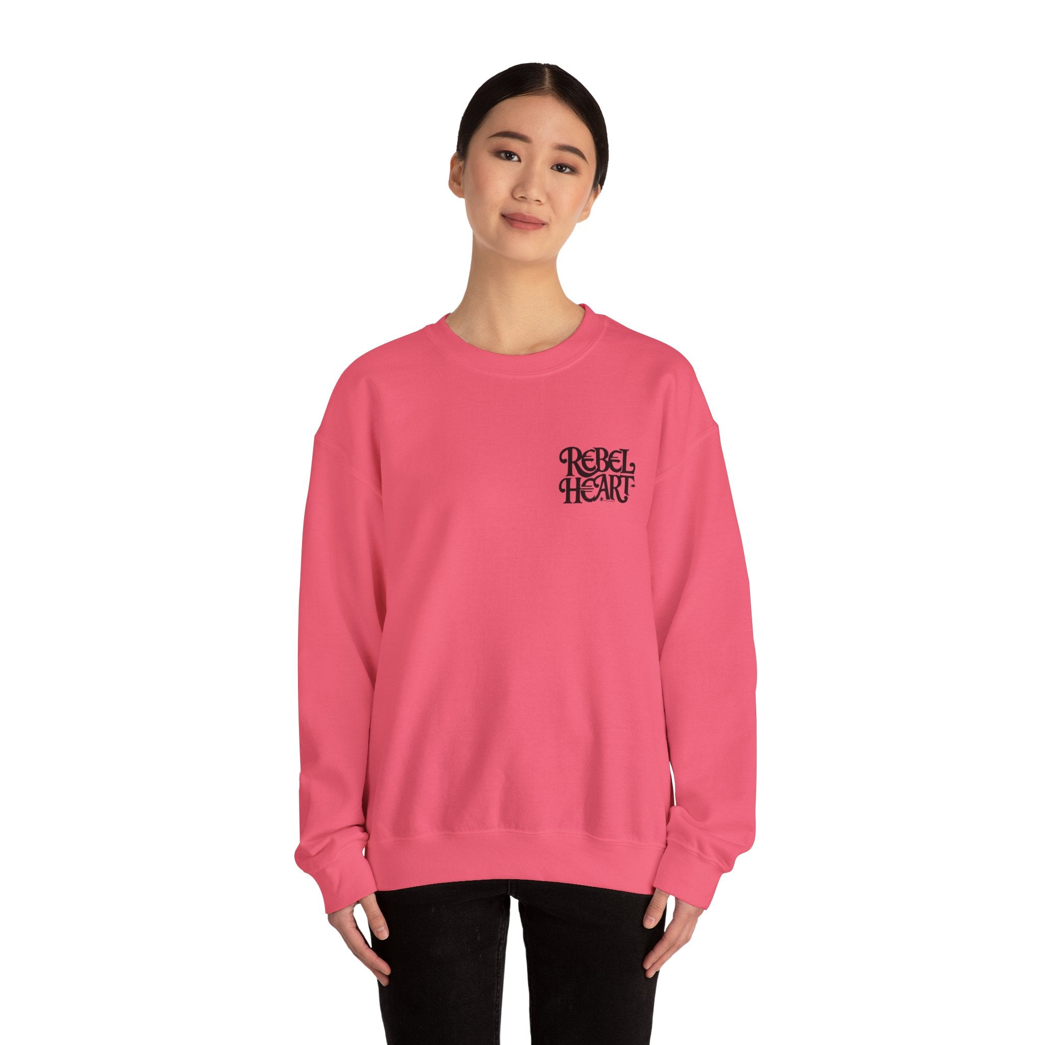 Rebel Heart - Unisex Heavy Blend™ Crewneck Sweatshirt for Everyday Wear