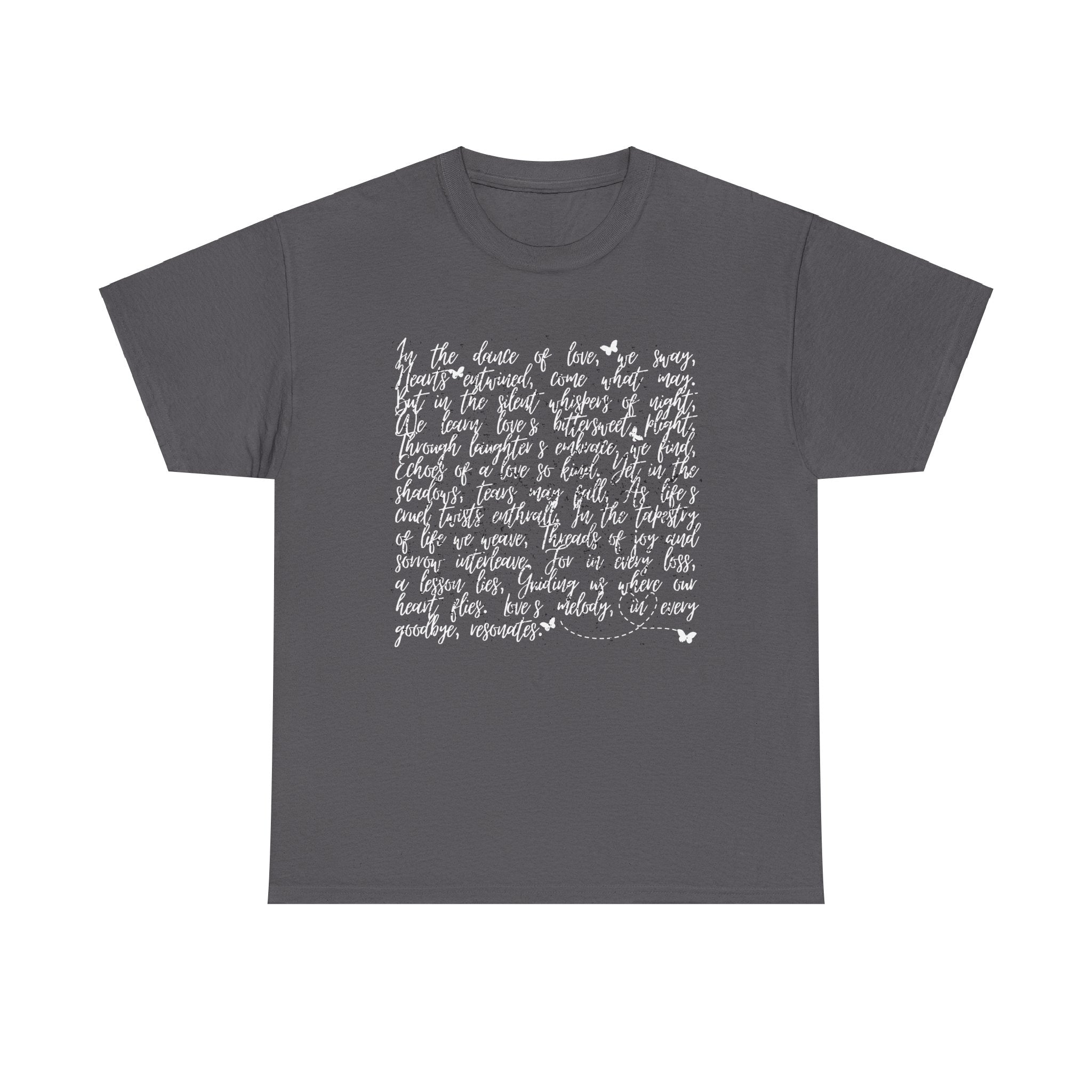 Love Story Black - Unisex Heavy Cotton Tee - Spruced Roost
