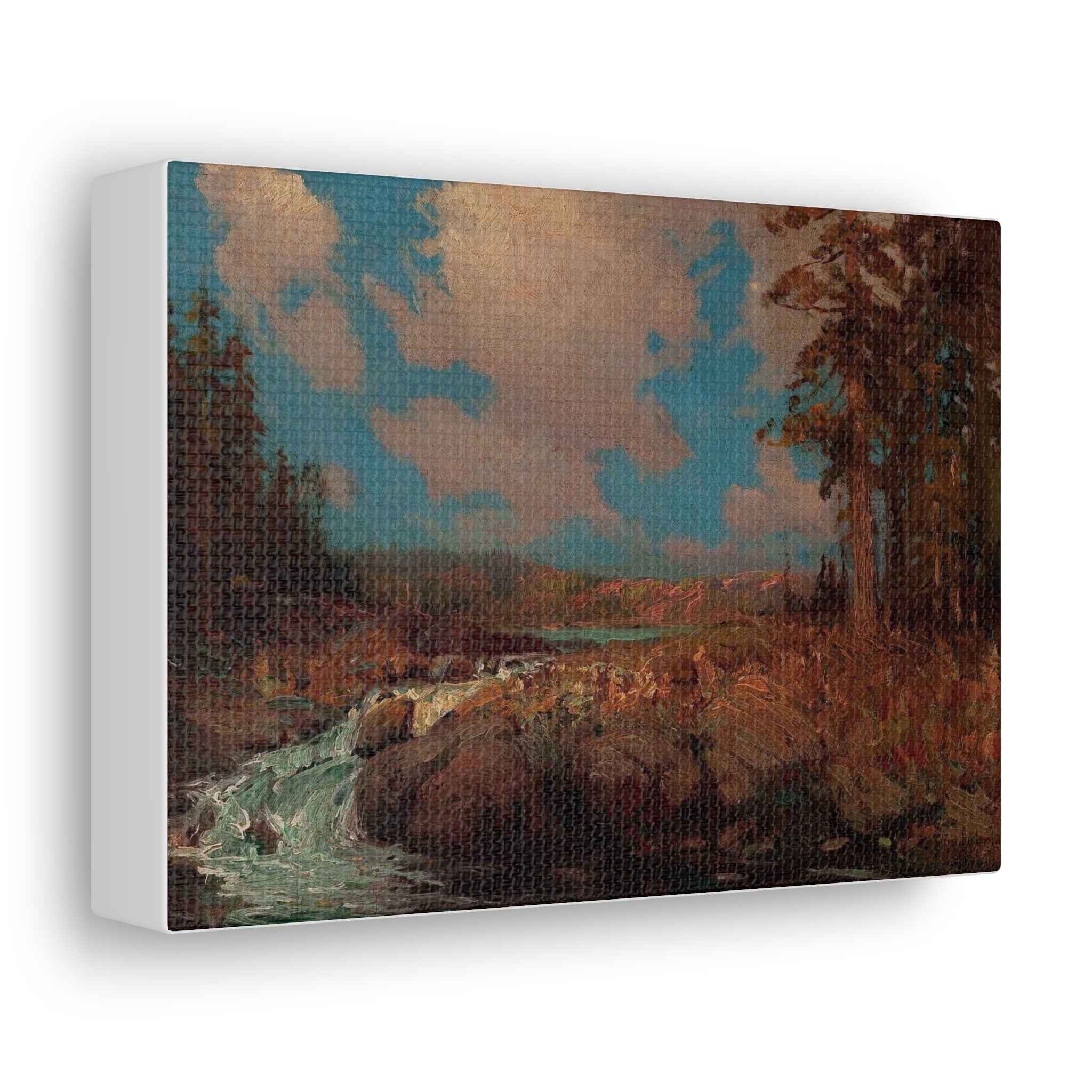New York Landscape 1908 - Julian Onderdonk Canvas Gallery Wraps - Spruced Roost