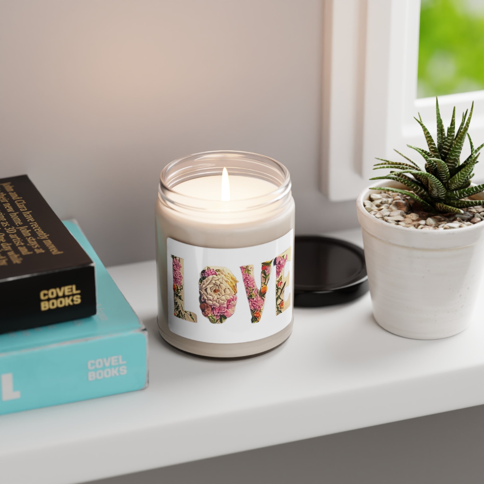 LOVE Scented Soy Candle, 9oz