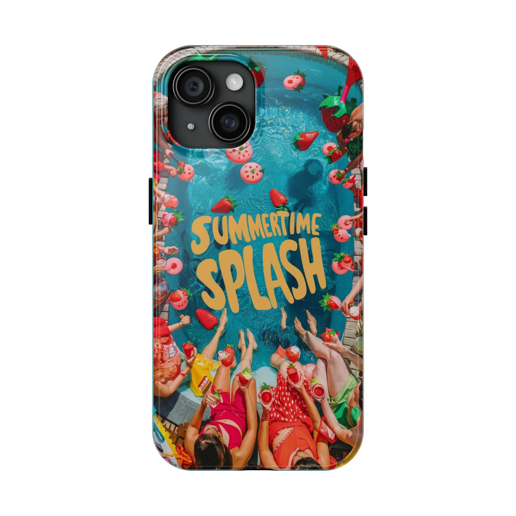 Summertime Splash - Tough Case for iPhone 14, 15, 16 - Spruced Roost