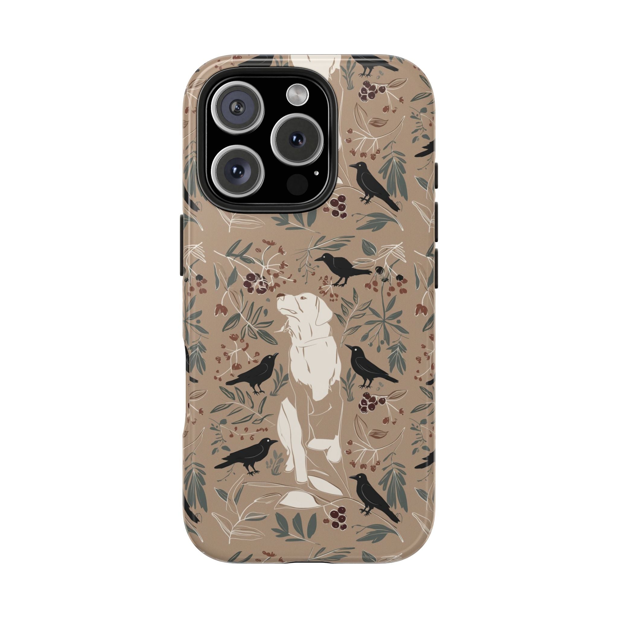 Nature's Dog Walk - Tough Case for iPhone 14, 15, 16 - Spruced Roost