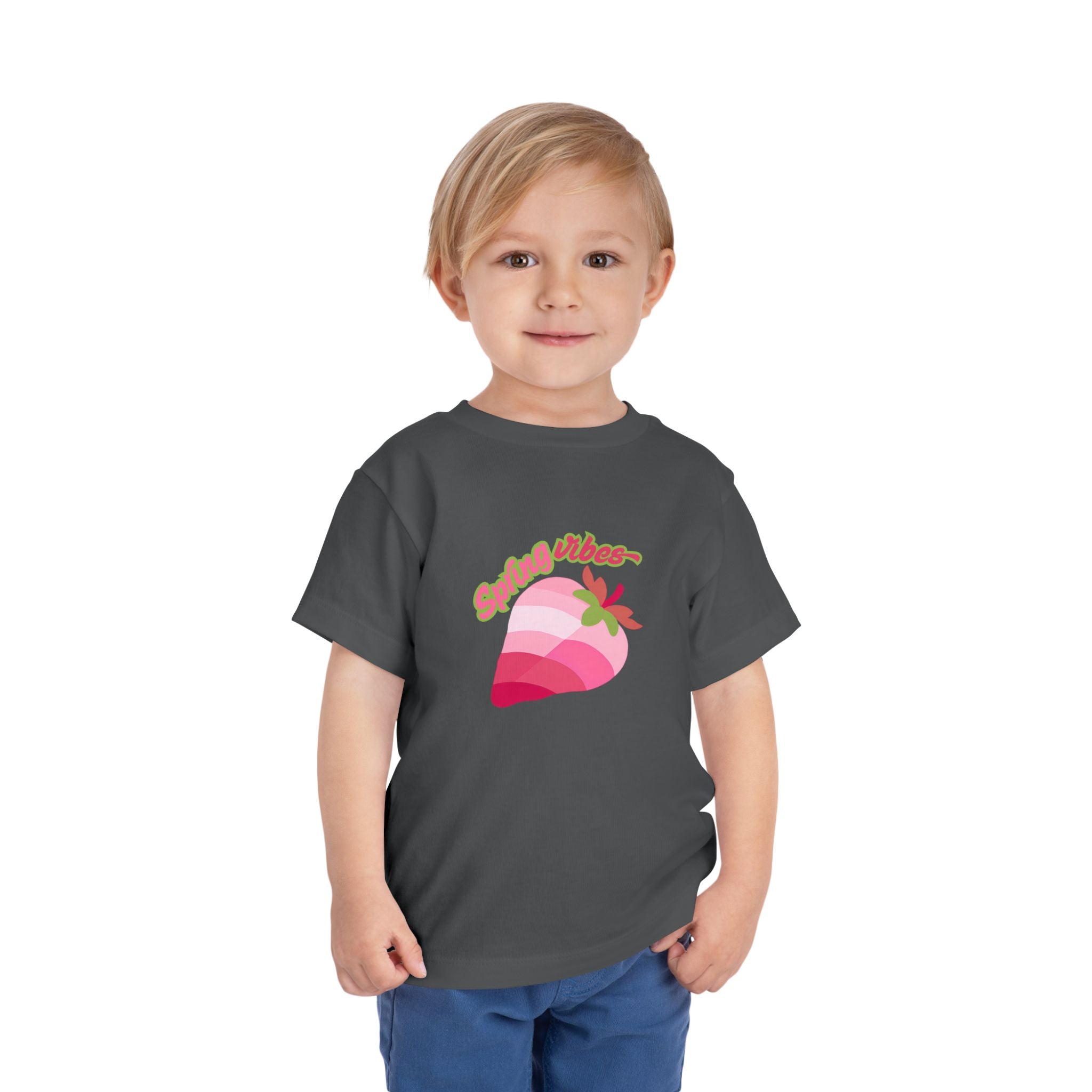 Strawberry Vibes - Kids' T-Shirt - 2T, 3T, 4T, 5T