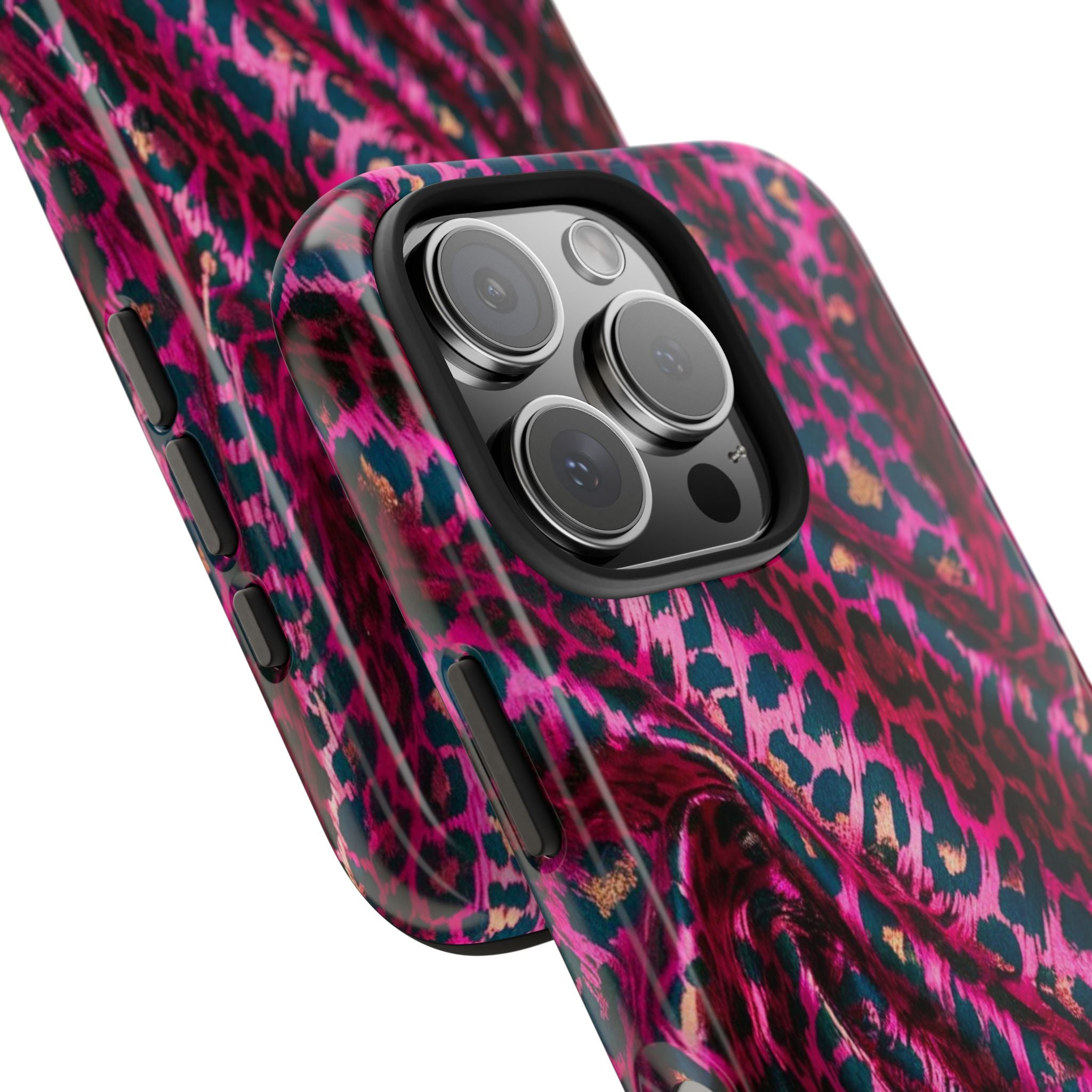 Leopard Lame' - Tough Case for iPhone 14, 15, 16
