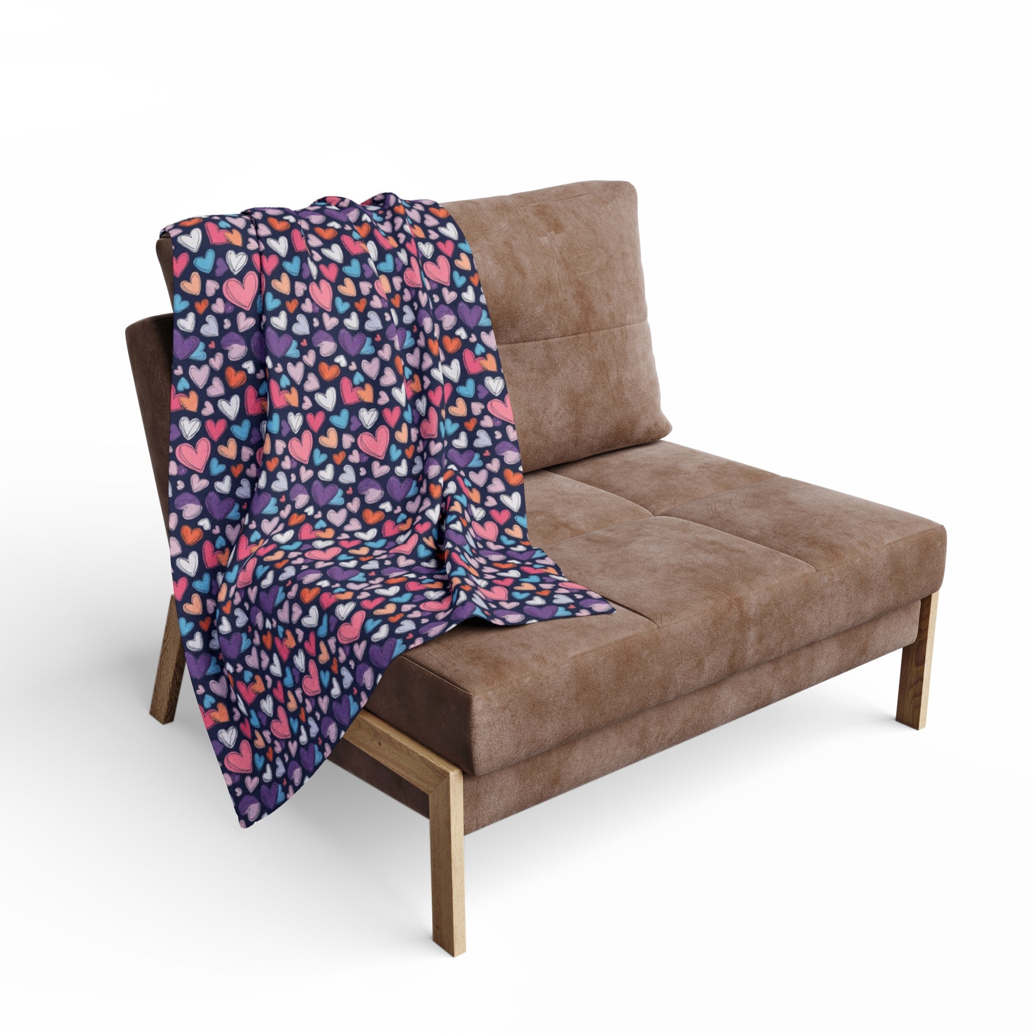 Up-Hearted Arctic Fleece Blanket
