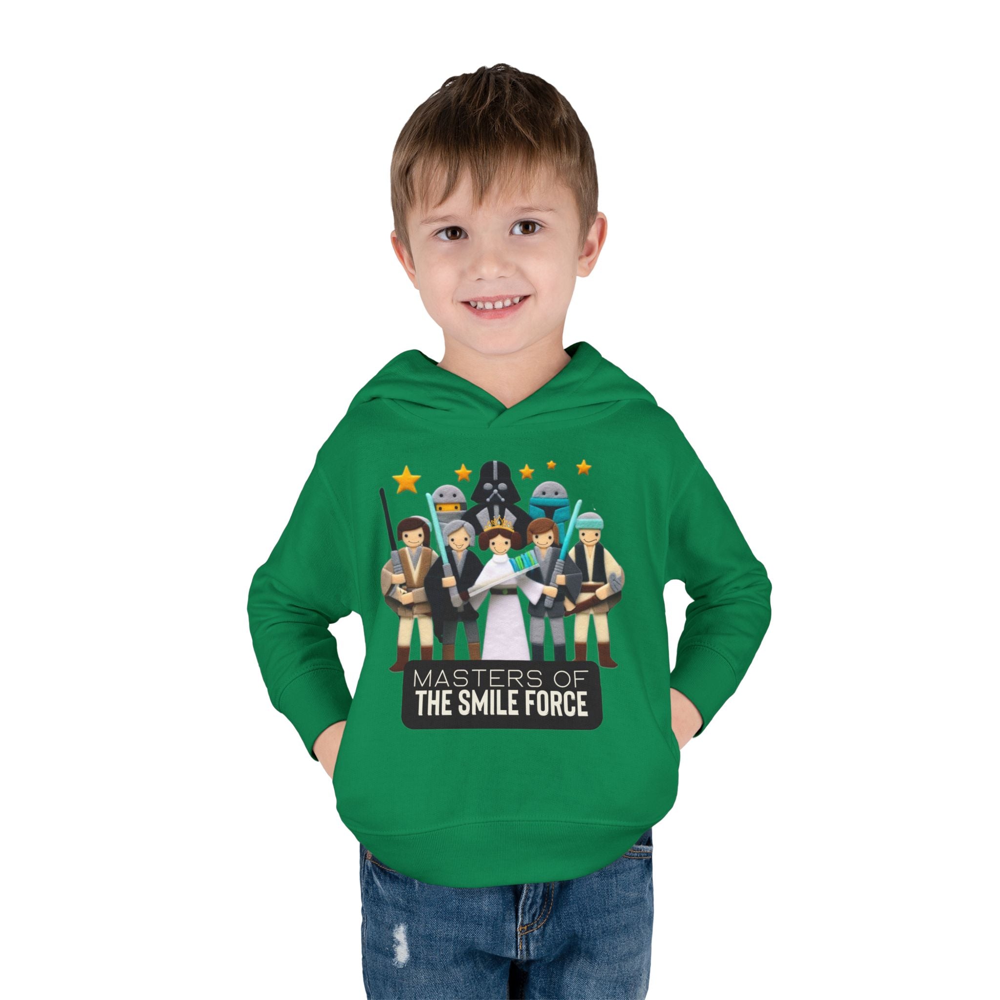 Masters of the smile force - Pullover Fleece Hoodie