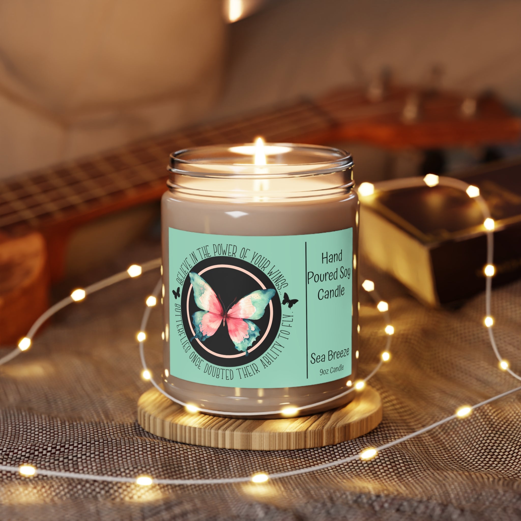 Soaring Dreams Scented Soy Candle - 9oz - Seabreeze