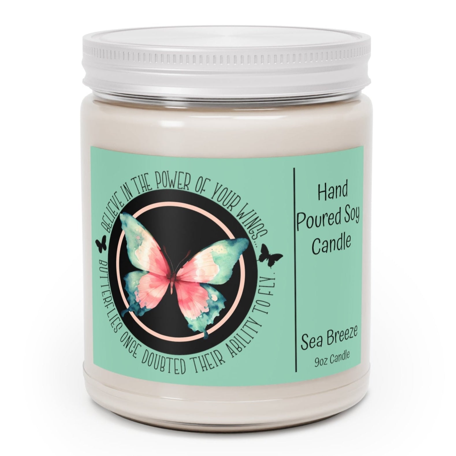 Soaring Dreams Scented Soy Candle - 9oz - Seabreeze