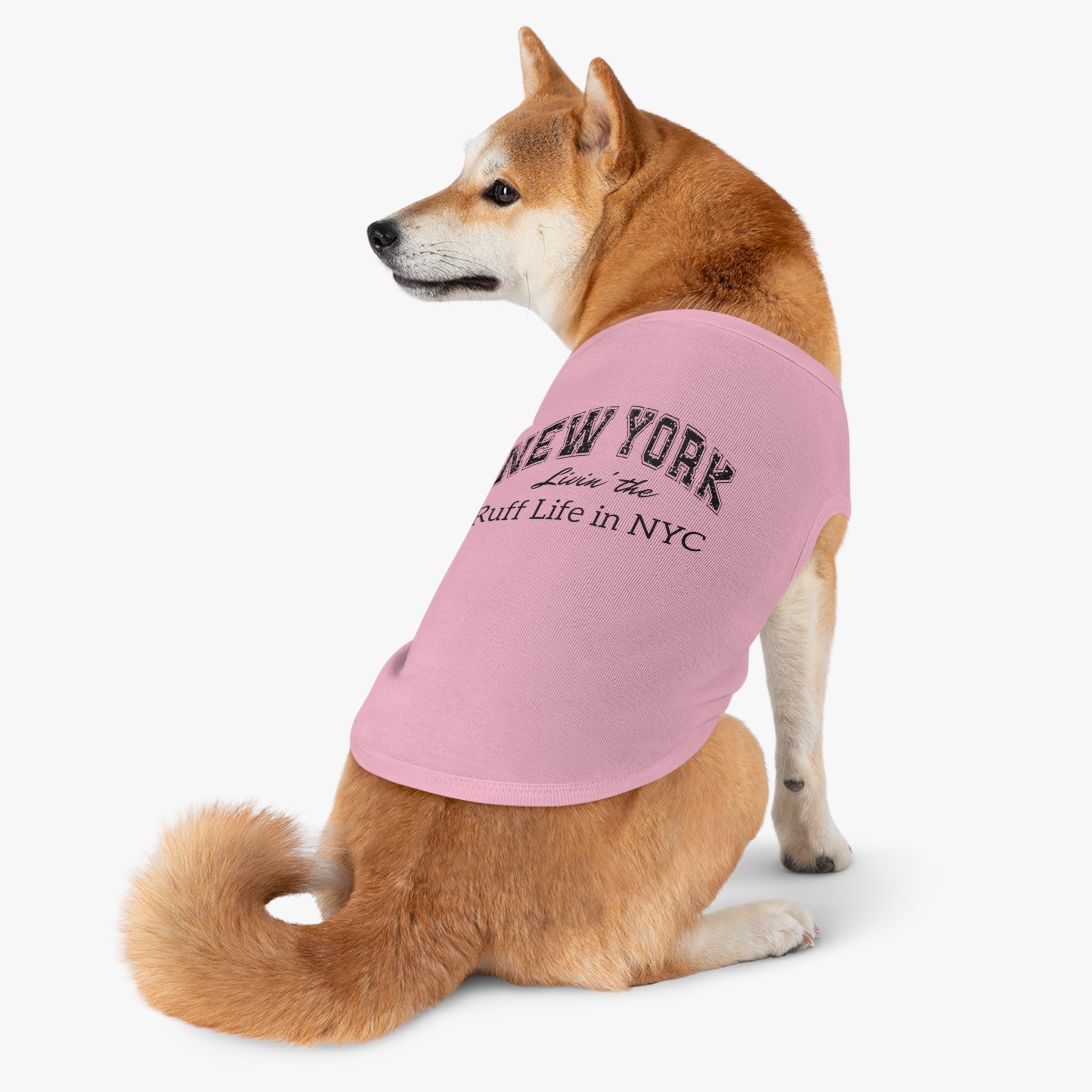 Ruff Life in New York - Stylish and Playful Dog Shirt