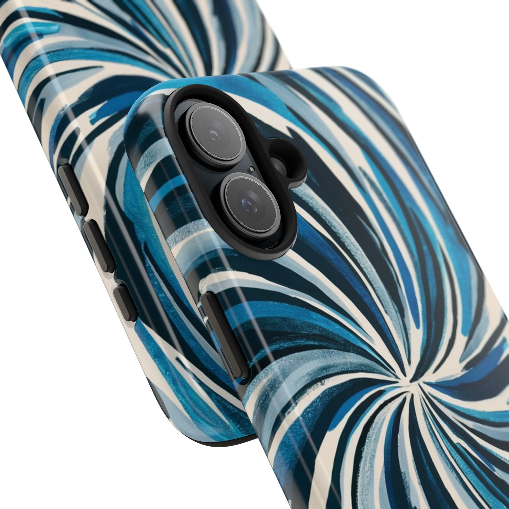 Whirpool - Tough Case for iPhone 14, 15, 16 - Spruced Roost