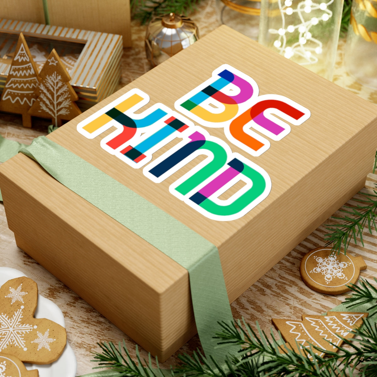 Be Kind Kiss-Cut Stickers - Spruced Roost