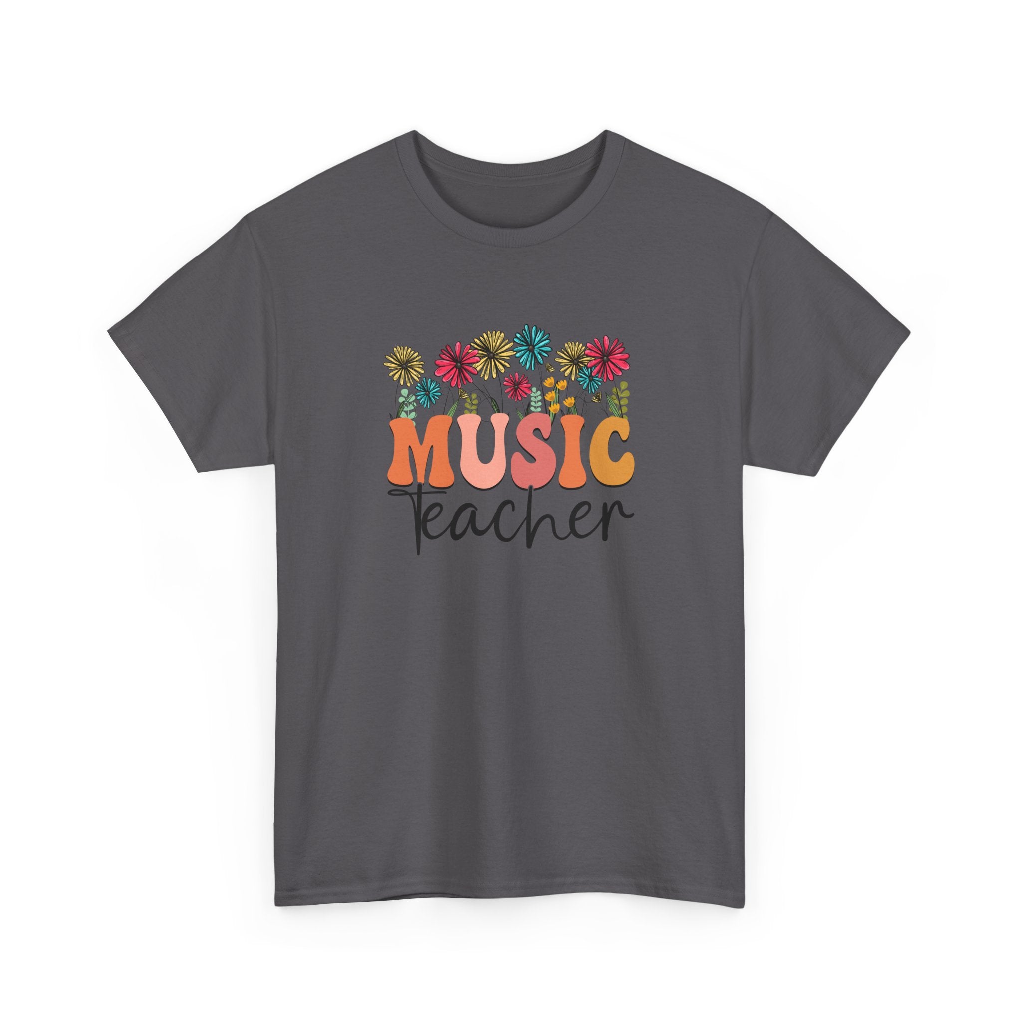 Music Teacher - Unisex Heavy Cotton Tee - Spruced Roost