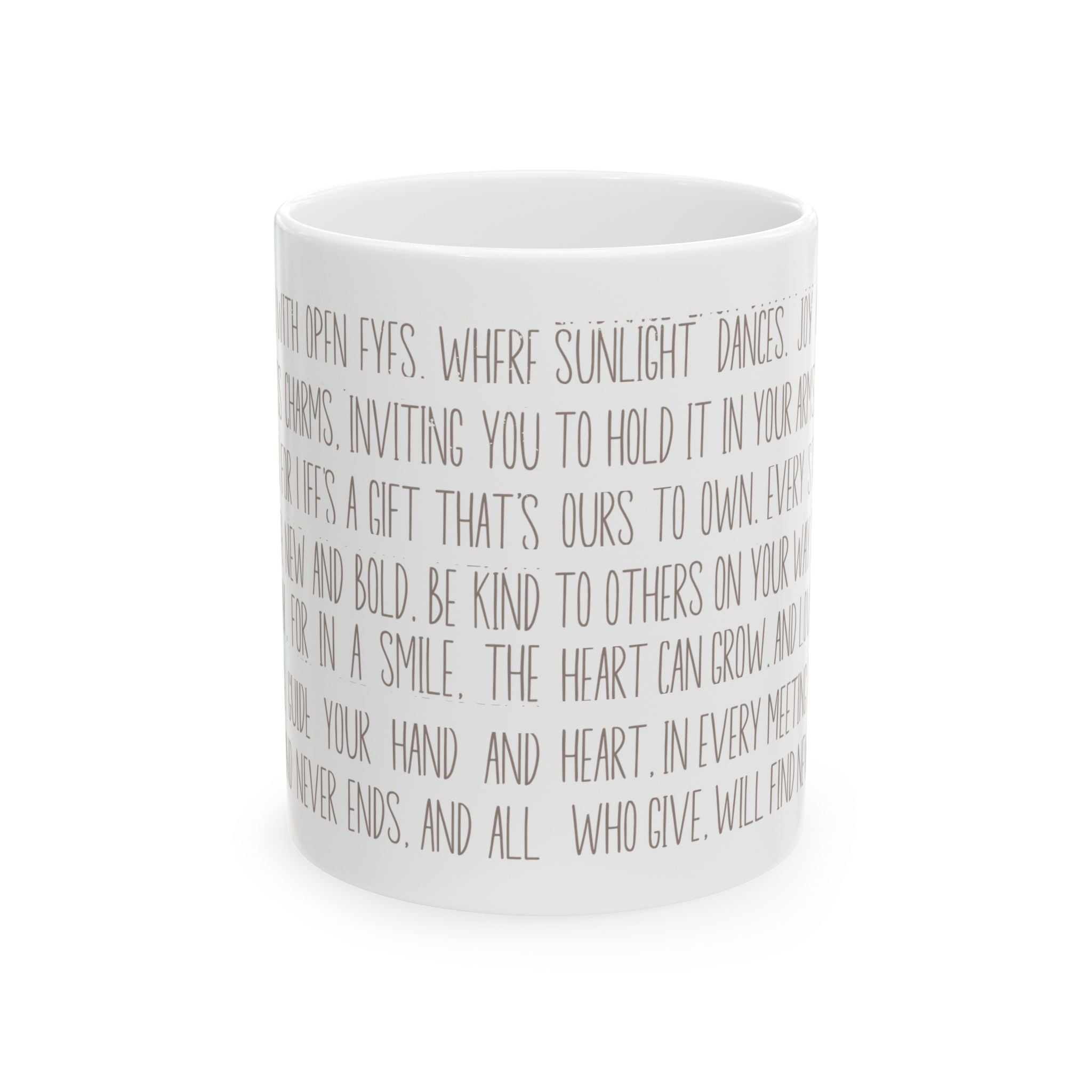Secret to Life A Gift Ceramic Mug, (11oz, 15oz)