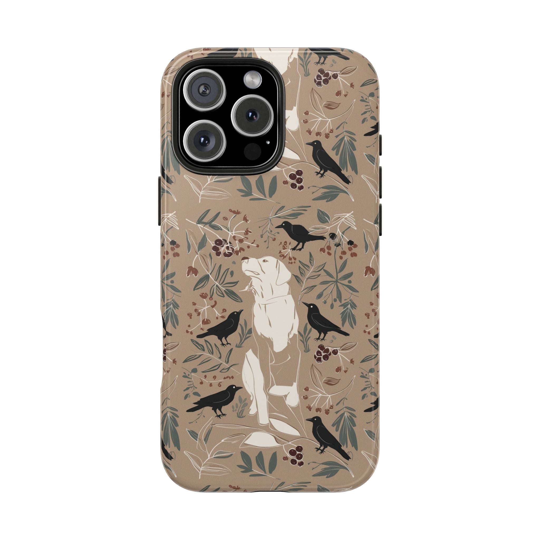 Nature's Dog Walk - Tough Case for iPhone 14, 15, 16 - Spruced Roost