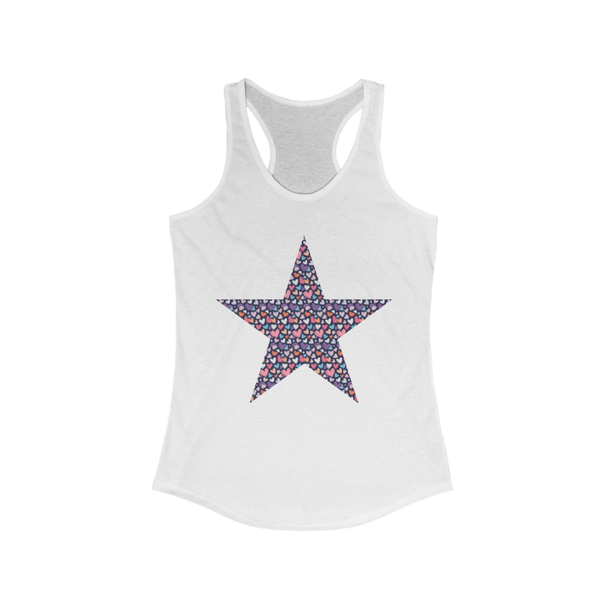 Up-Hearted Women's Ideal Star Tank Top Racerback