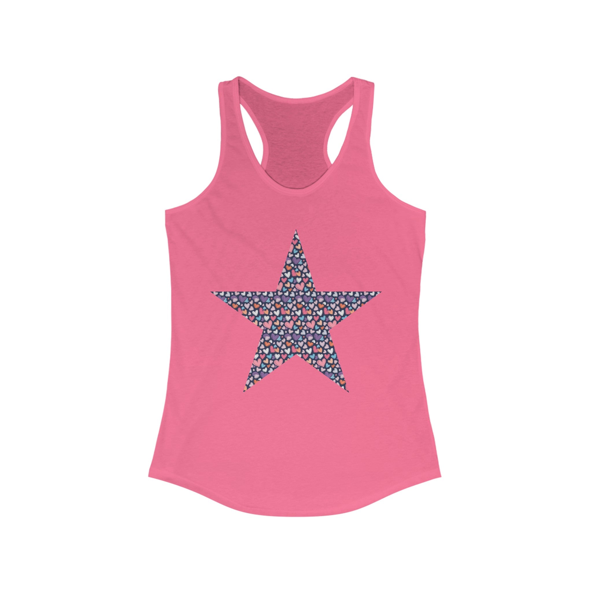 Up-Hearted Women's Ideal Star Tank Top Racerback