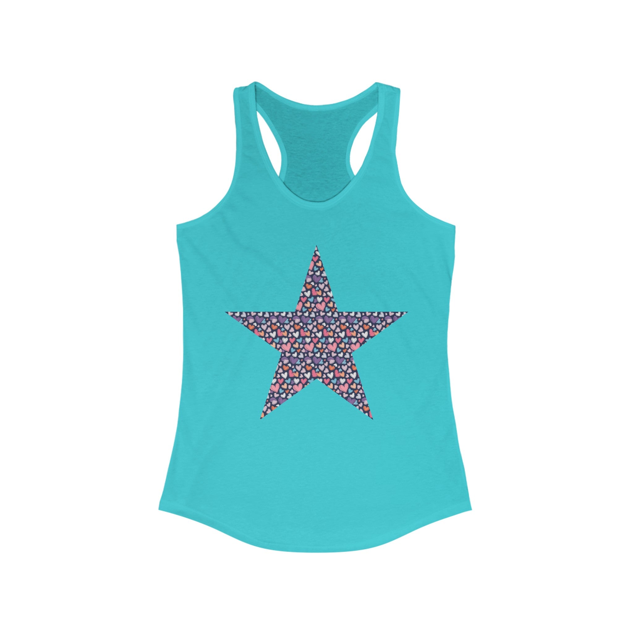 Up-Hearted Women's Ideal Star Tank Top Racerback
