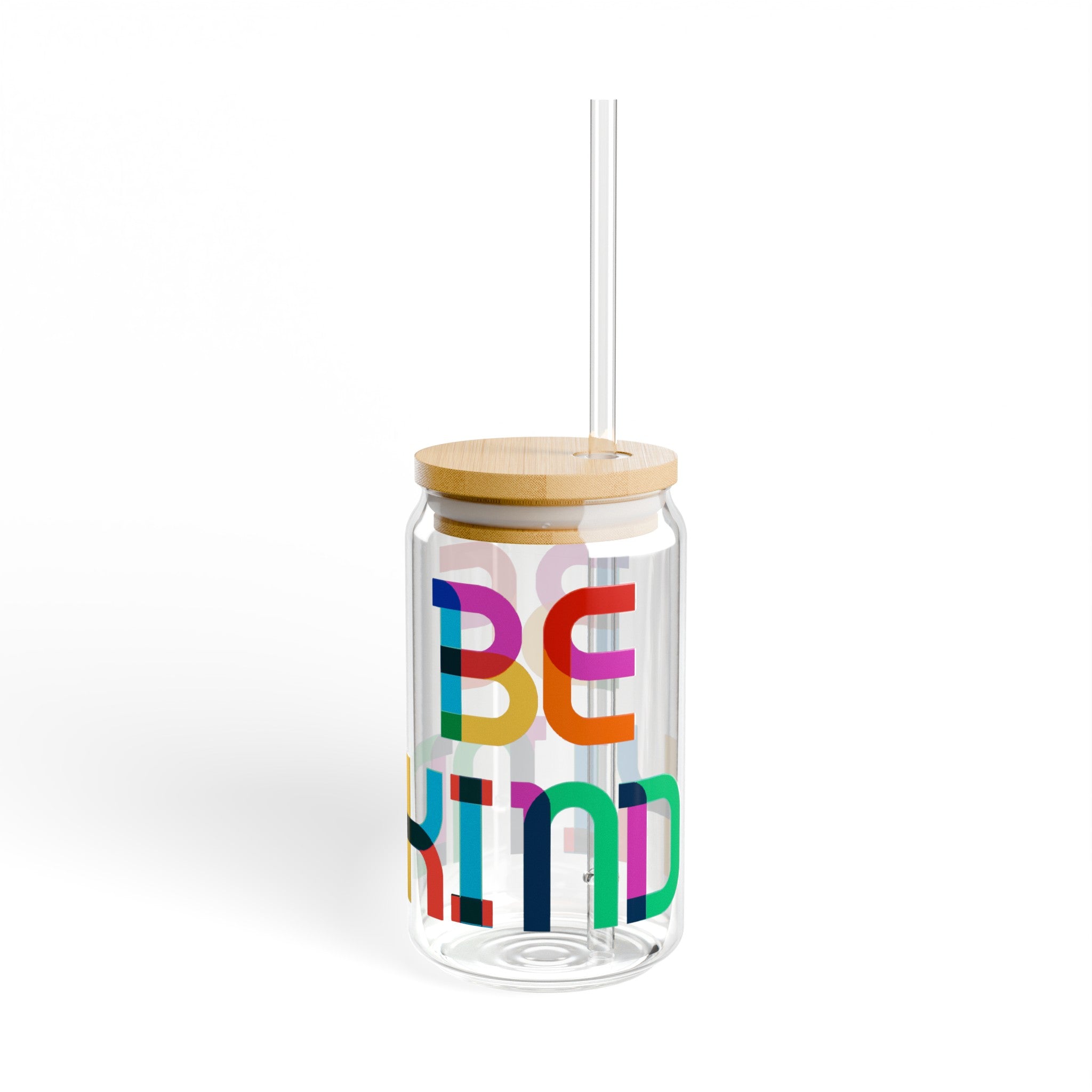 BE KIND Sipper Glass, 16oz