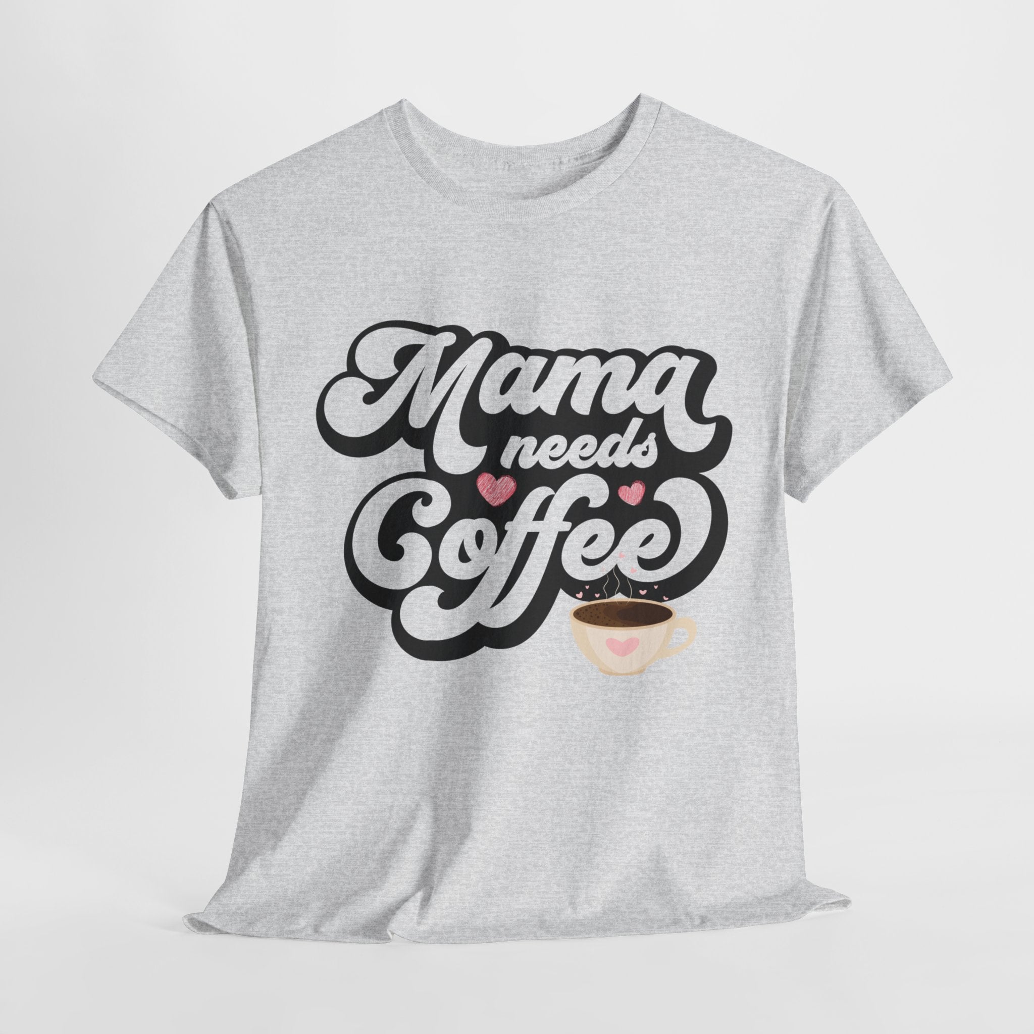 Mama Needs Coffee Unisex Heavy Cotton Tee - Spruced Roost