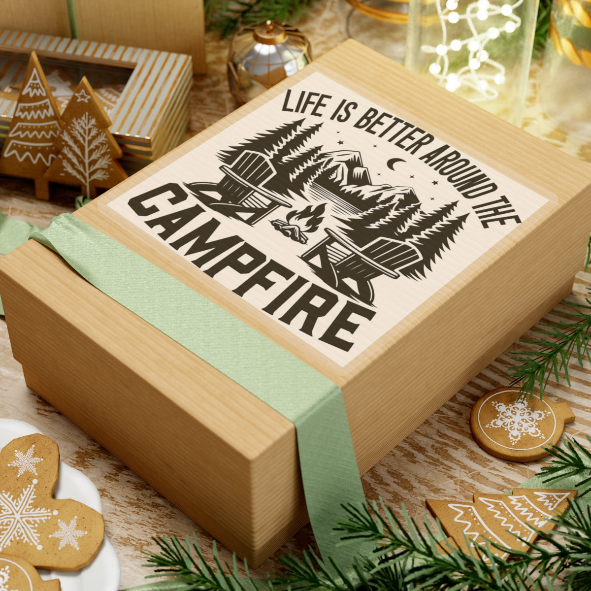 Life is Better around the Campfire - Kiss-Cut Stickers