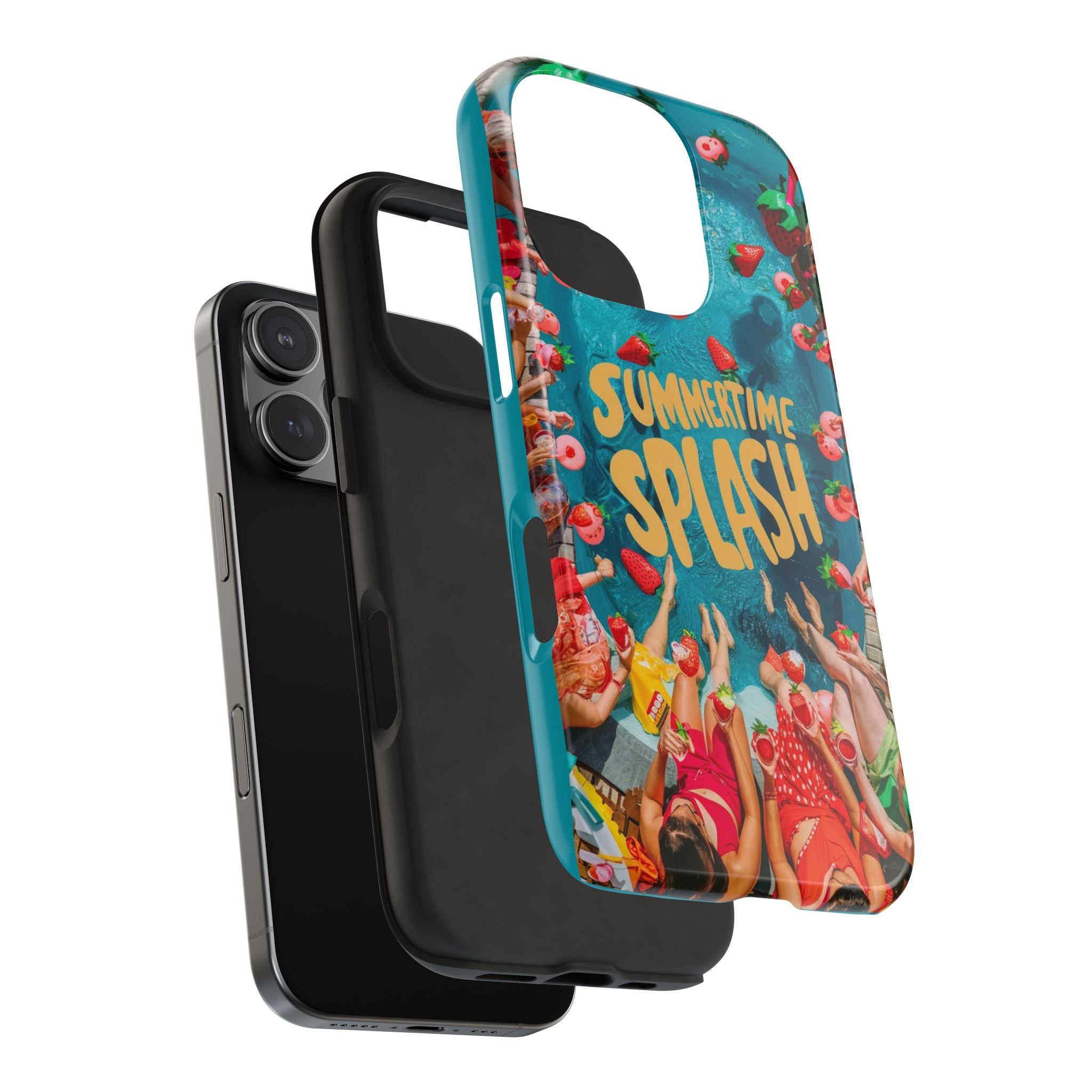 Summertime Splash - Tough Case for iPhone 14, 15, 16 - Spruced Roost