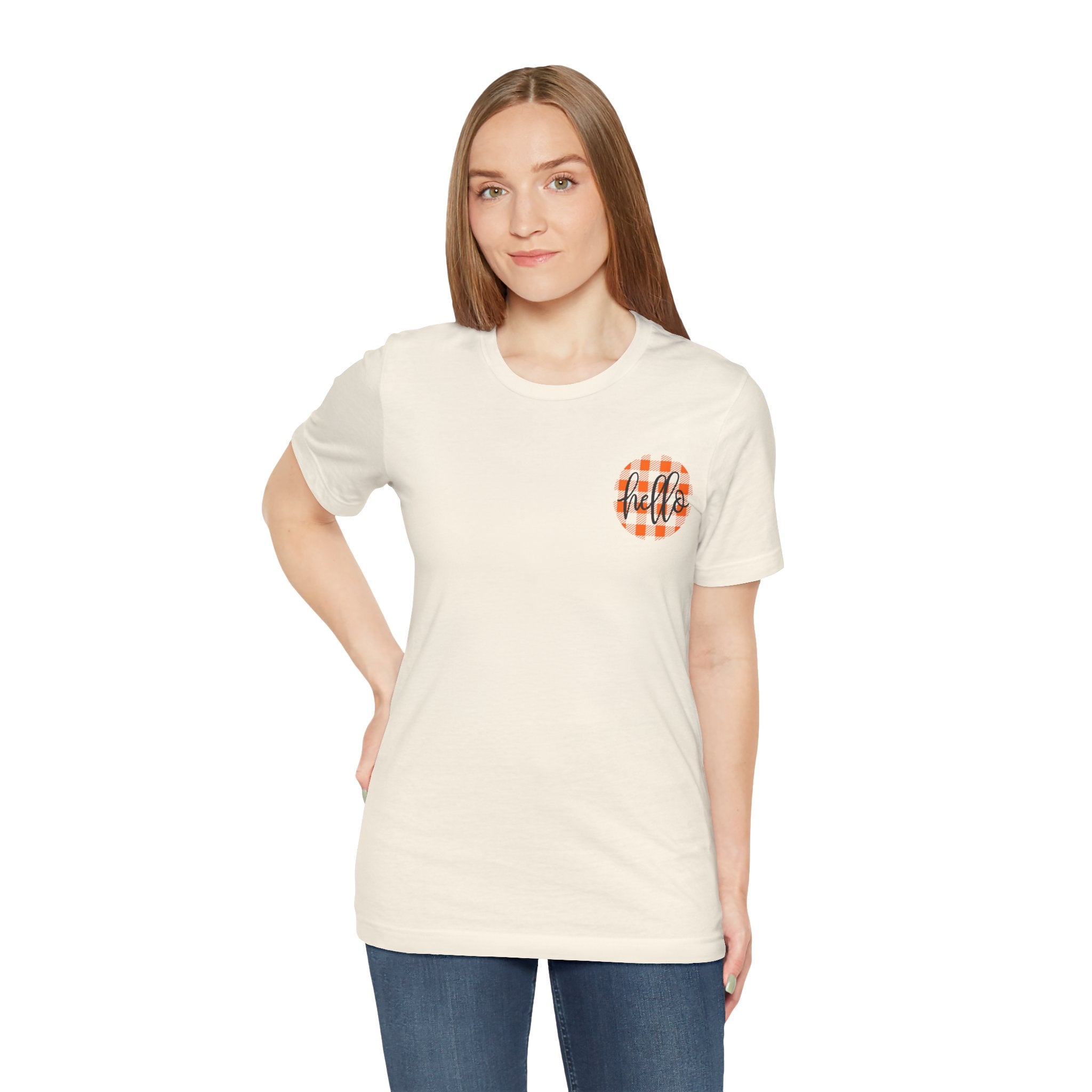 hello! Fall Shirt, Women's T-Shirt, Fall Tee