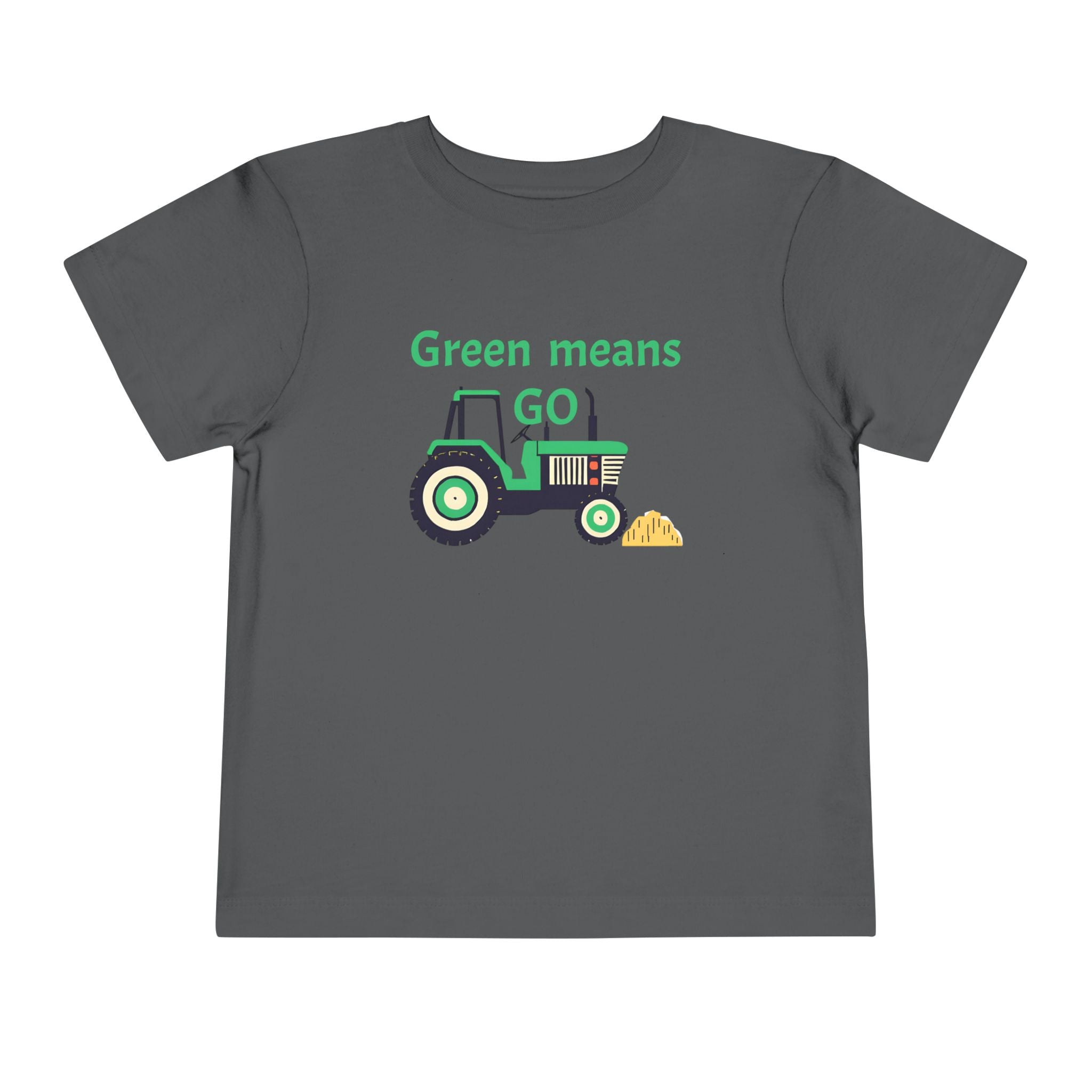 Tractor Green Means Go - Kids' T-Shirt - 2T, 3T, 4T, 5T