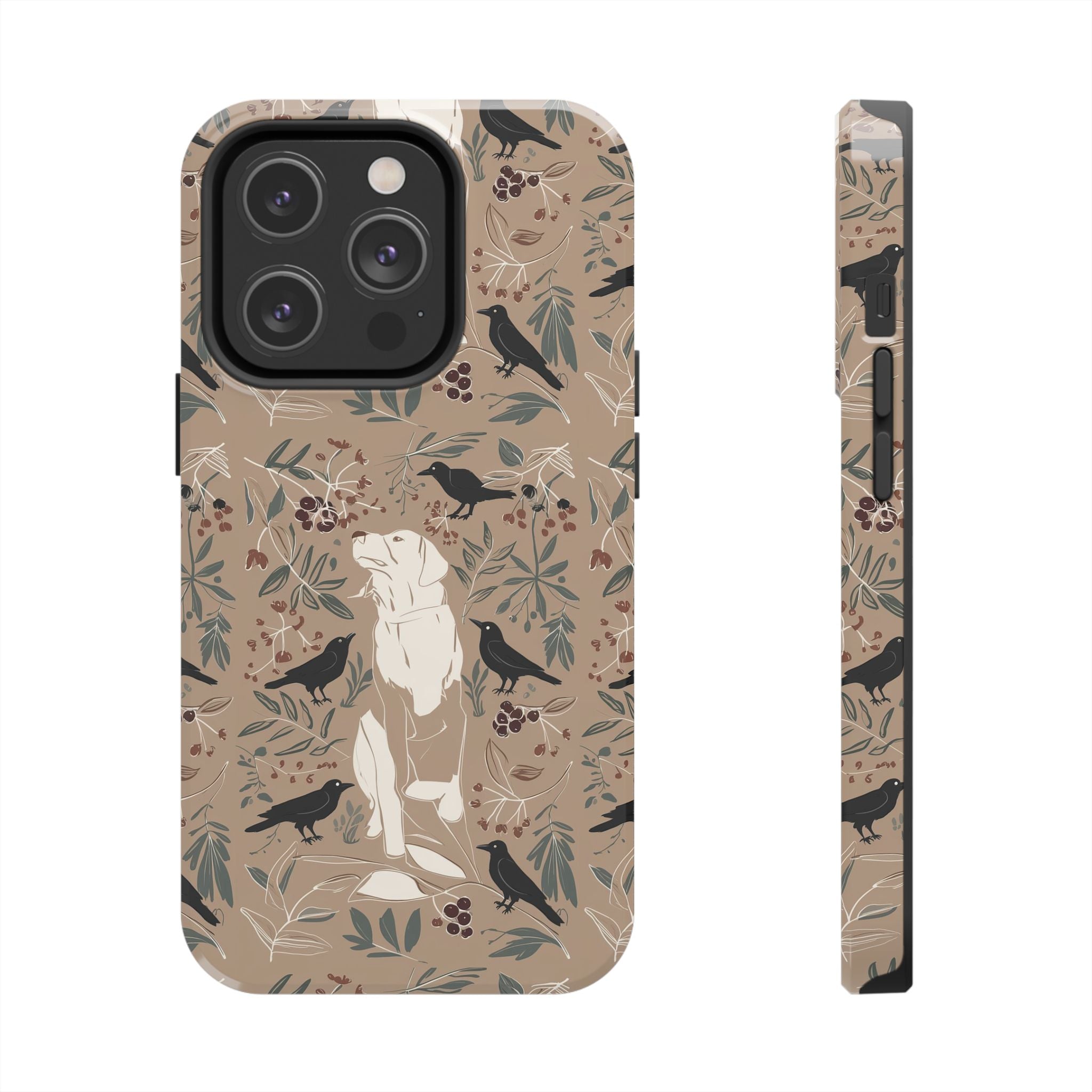 Nature's Dog Walk - Tough Case for iPhone 14, 15, 16 - Spruced Roost