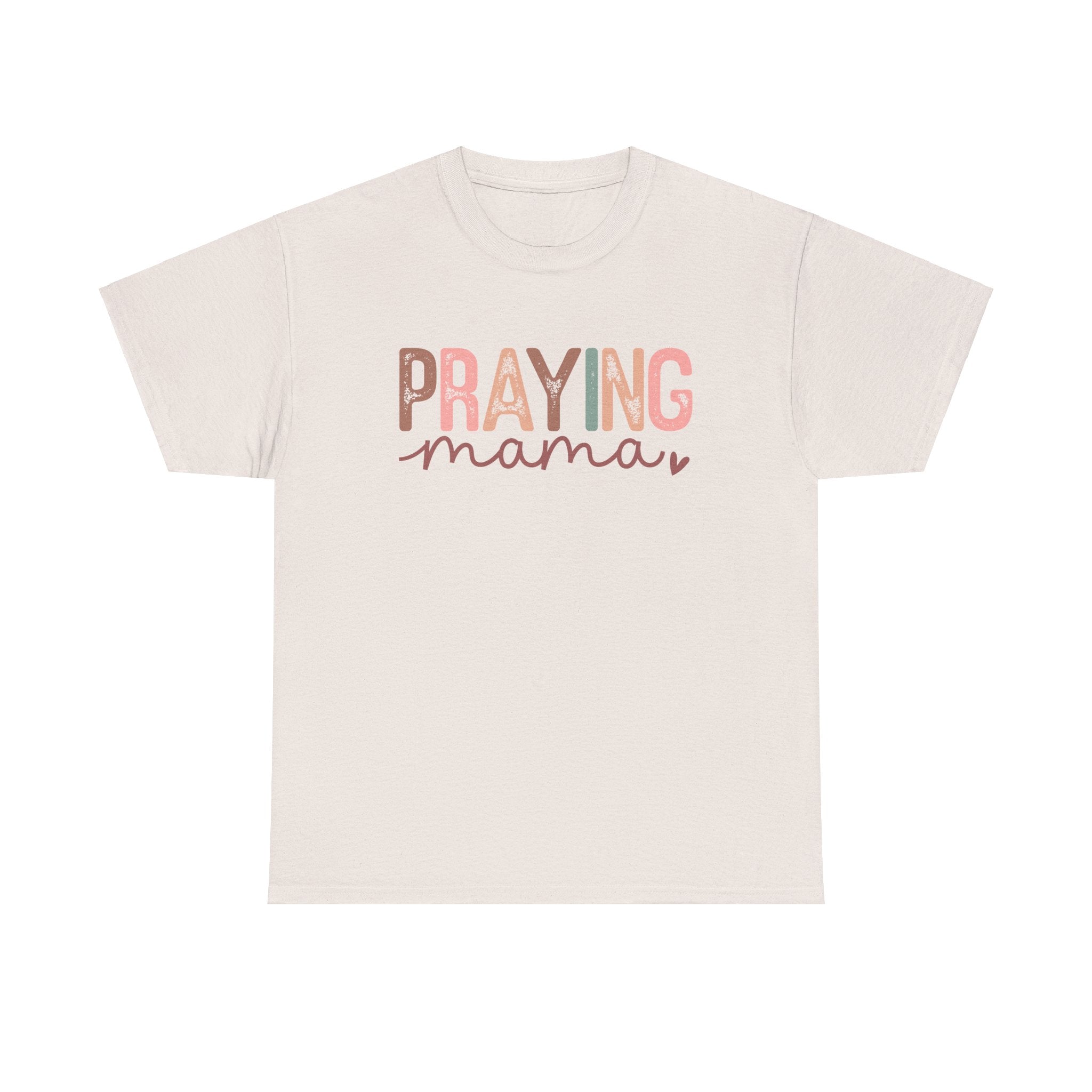 Praying Mama Colorful Unisex Heavy Cotton Tee - Spruced Roost