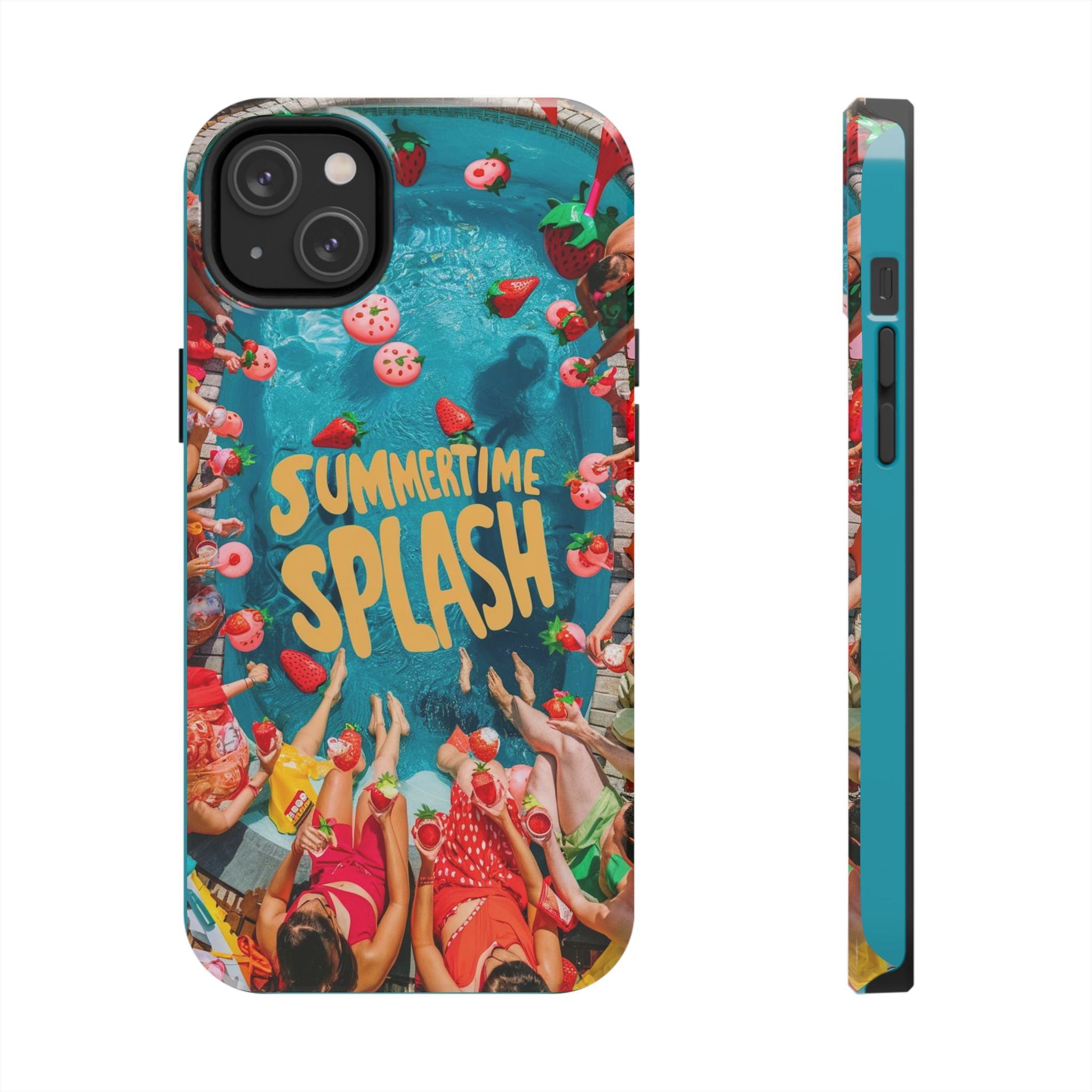 Summertime Splash - Tough Case for iPhone 14, 15, 16 - Spruced Roost