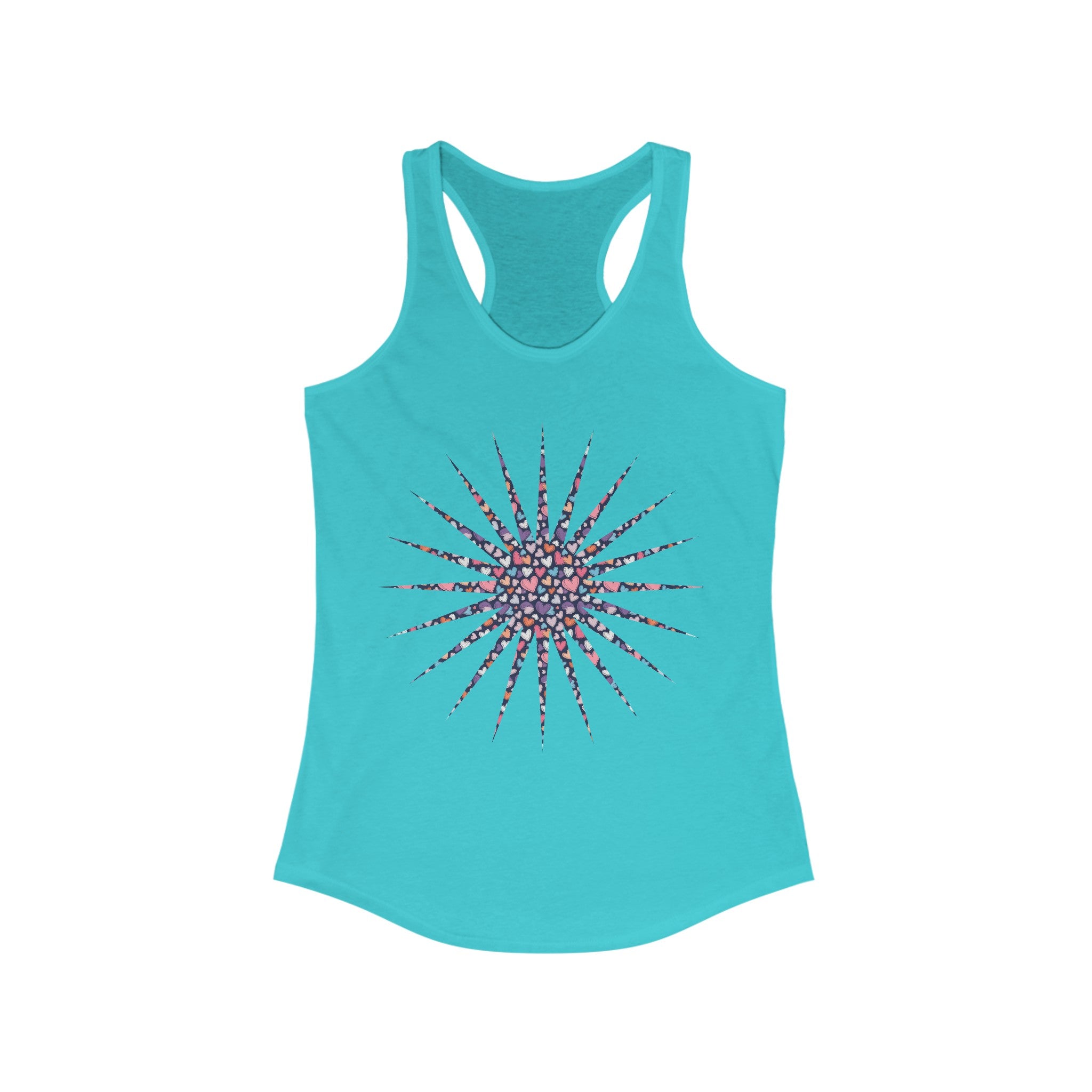 Up-Hearted Celestial - Women's Ideal Tank Top Racerback