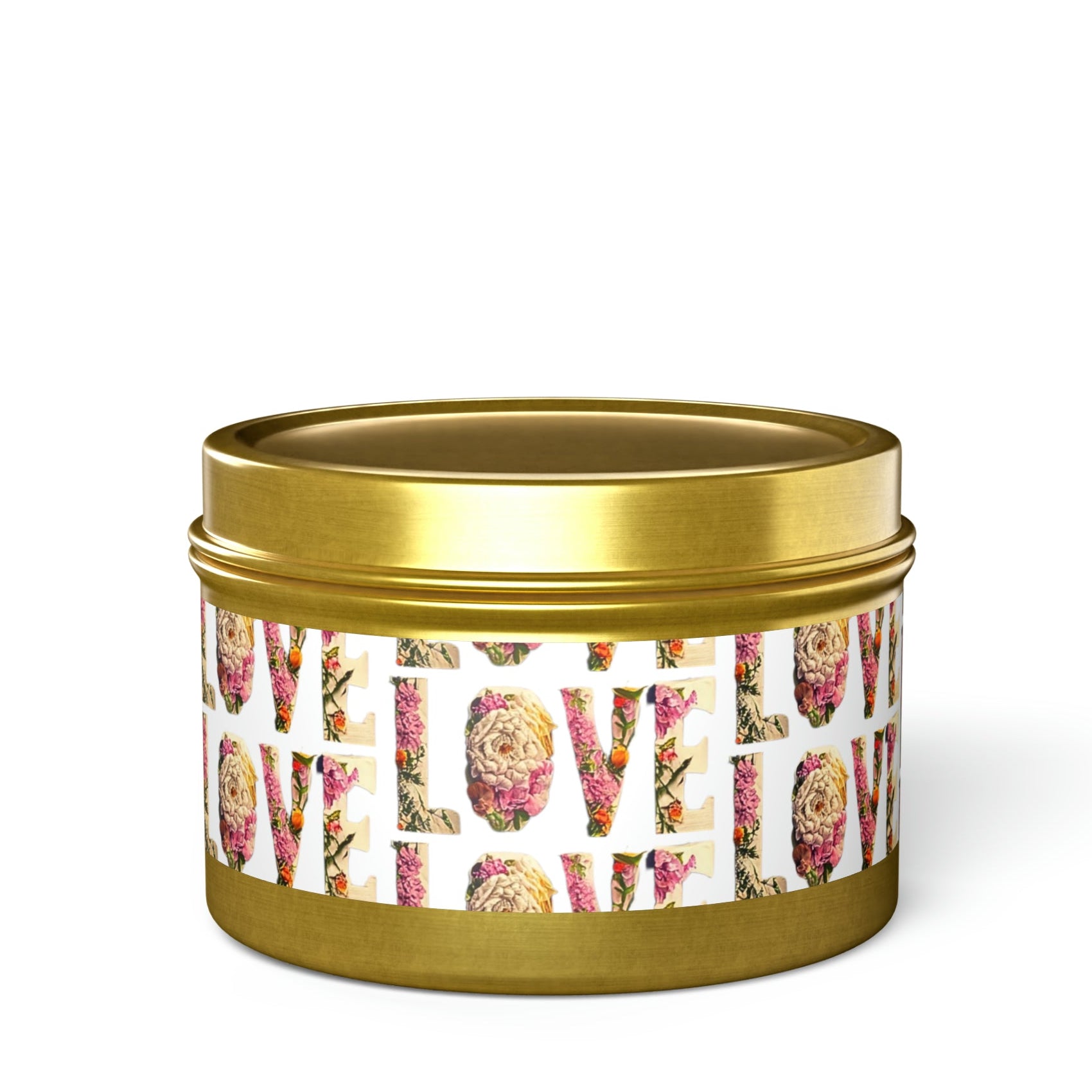 LOVE Tin 4 oz. Candles - Coconut Soy Wax - 5 Scents