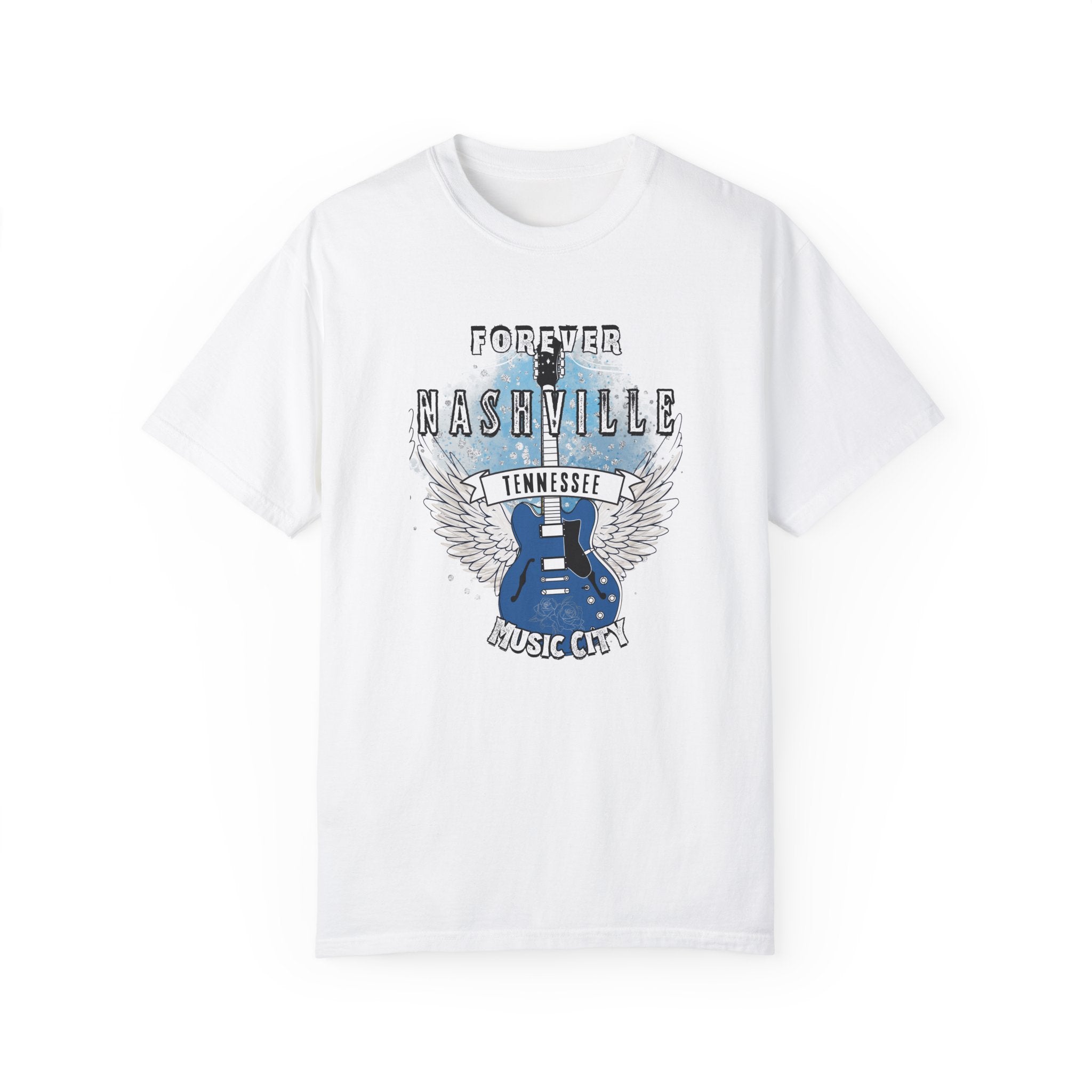 Forever Nashville Garment-Dyed Comfort Colors T-shirt - S-4XL