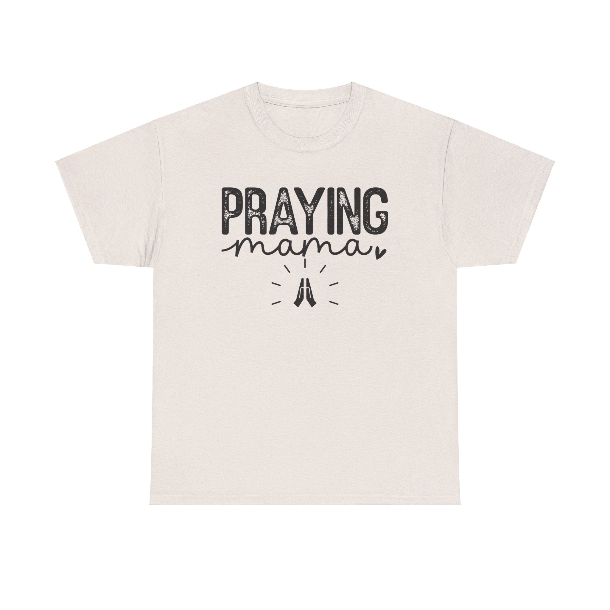 Praying Mama Black Unisex Heavy Cotton Tee - Spruced Roost