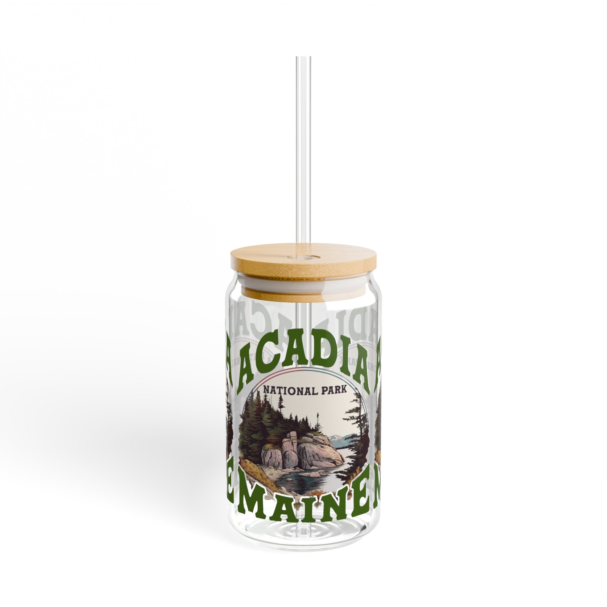 Acadia Maine - Sipper Glass, 16oz