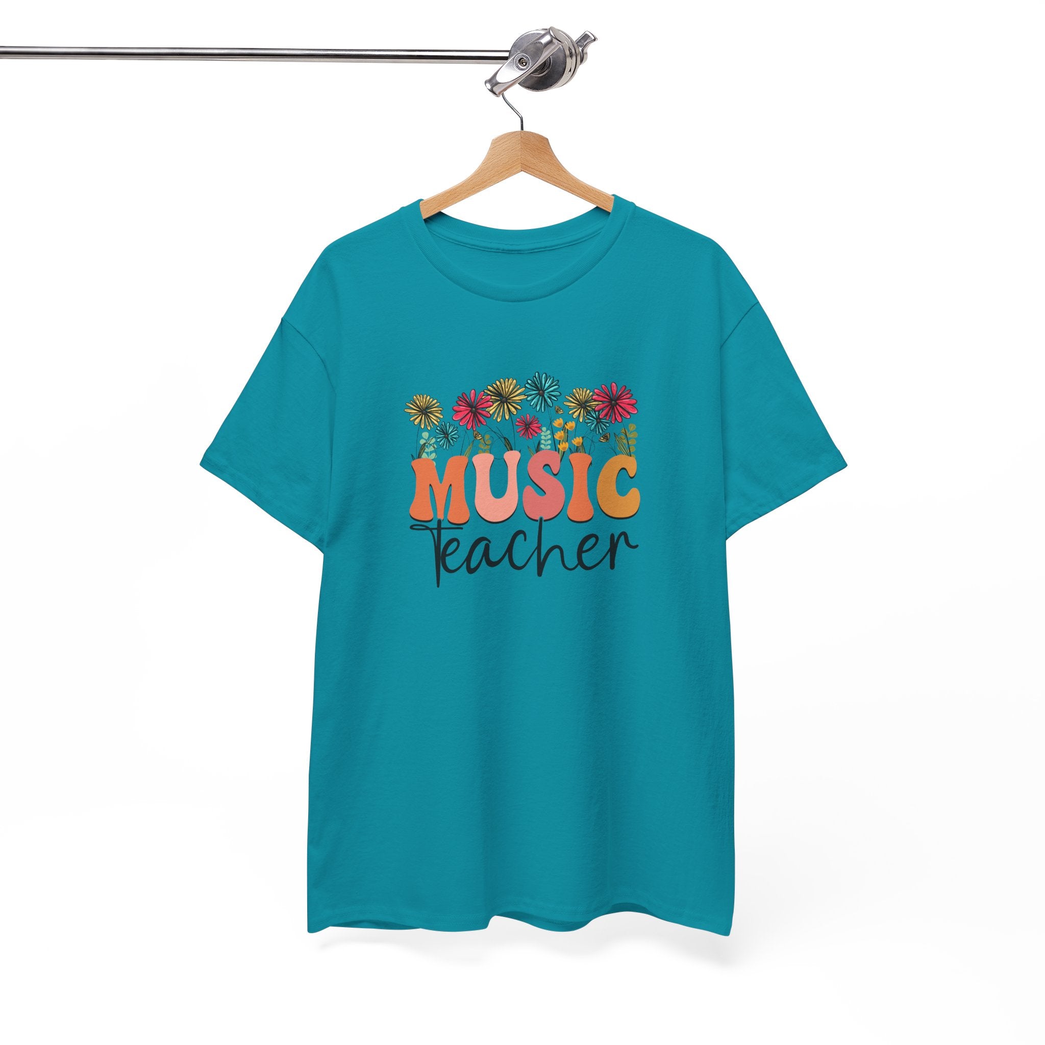 Music Teacher - Unisex Heavy Cotton Tee - Spruced Roost