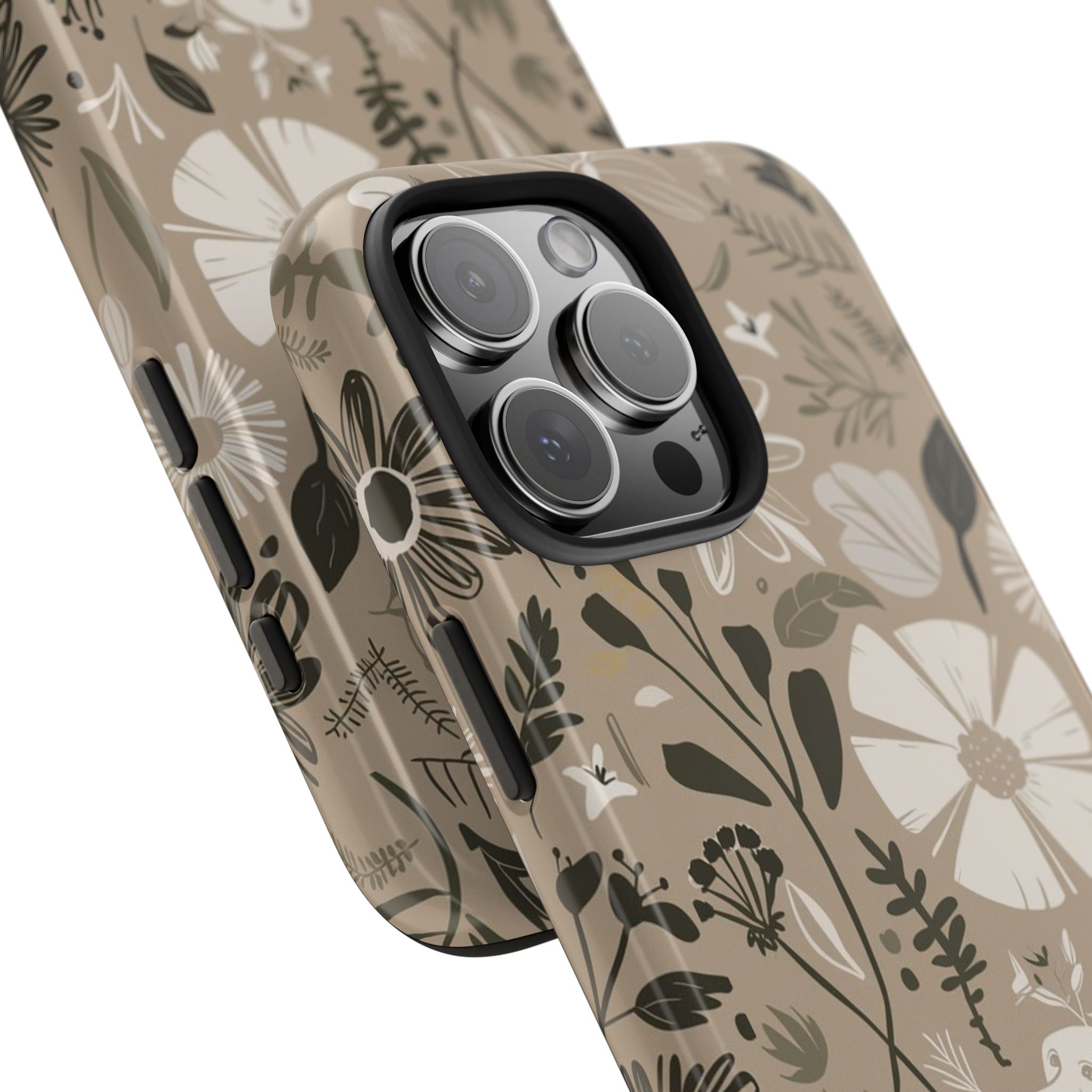 Natural Flower Dog - Tough Case for iPhone 14, 15, 16 - Spruced Roost