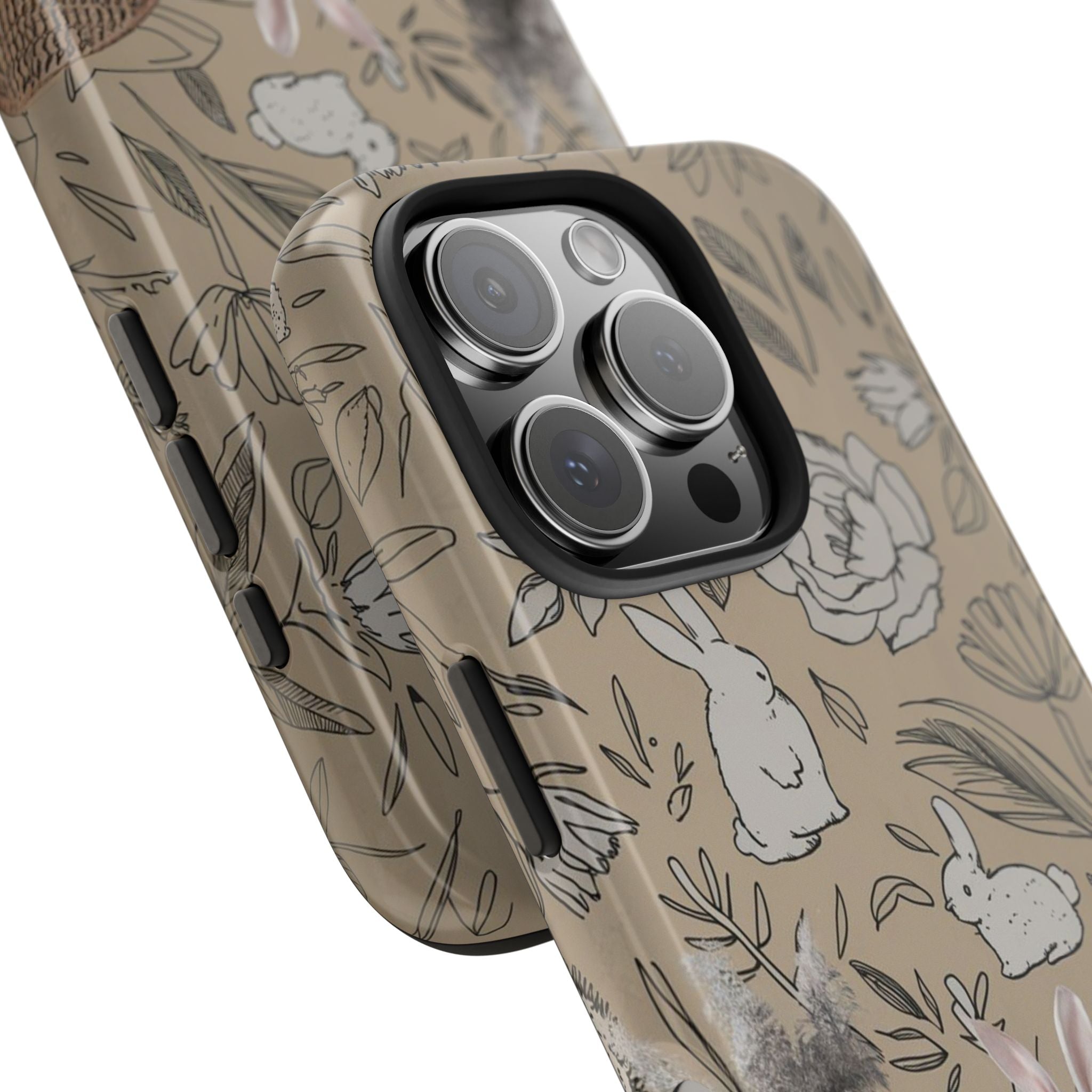 Bunny Business - Tough Case for iPhone 14, 15, 16 - Spruced Roost
