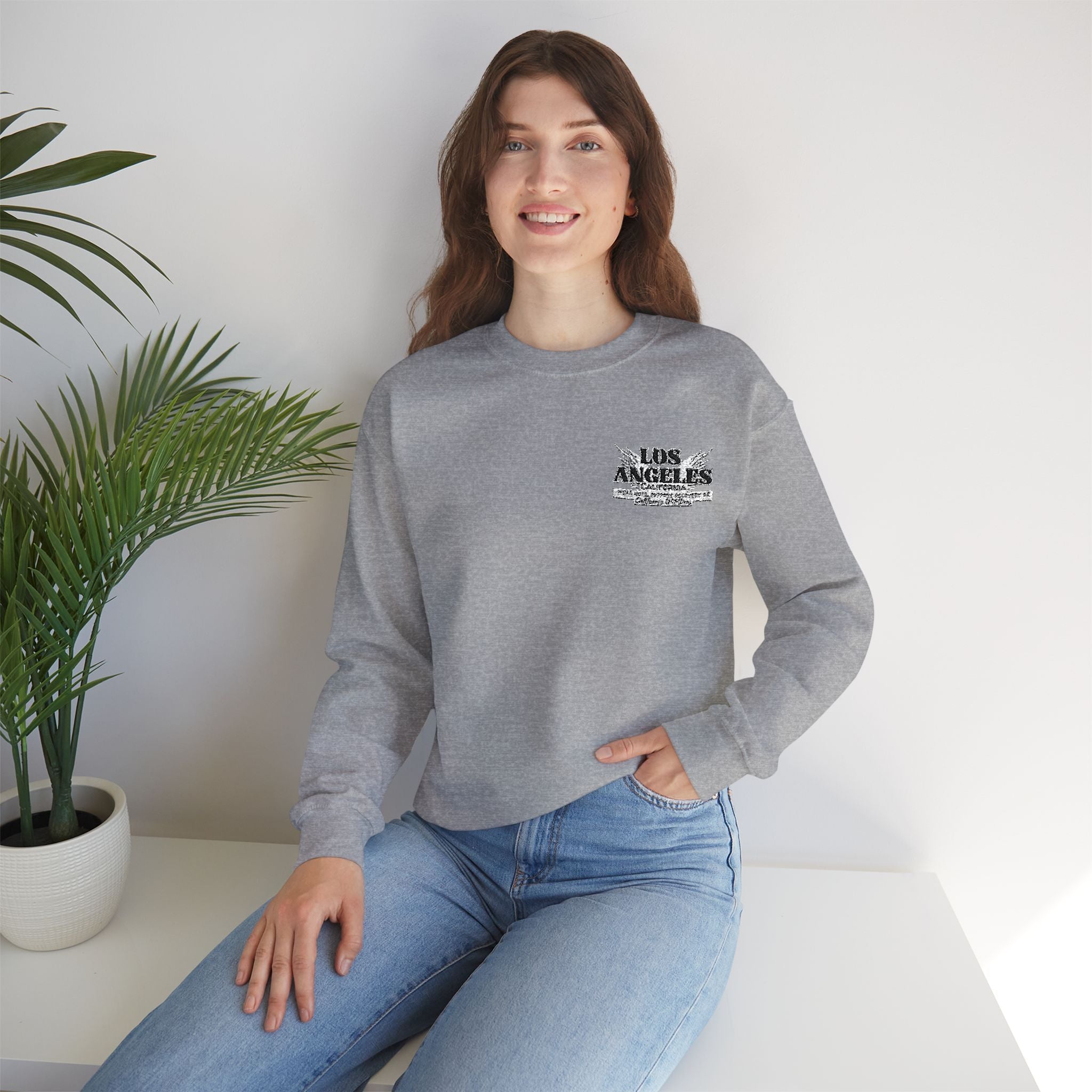 Fundraiser: Los Angeles Angels Crewneck Sweatshirt - Unisex Heavy Blend