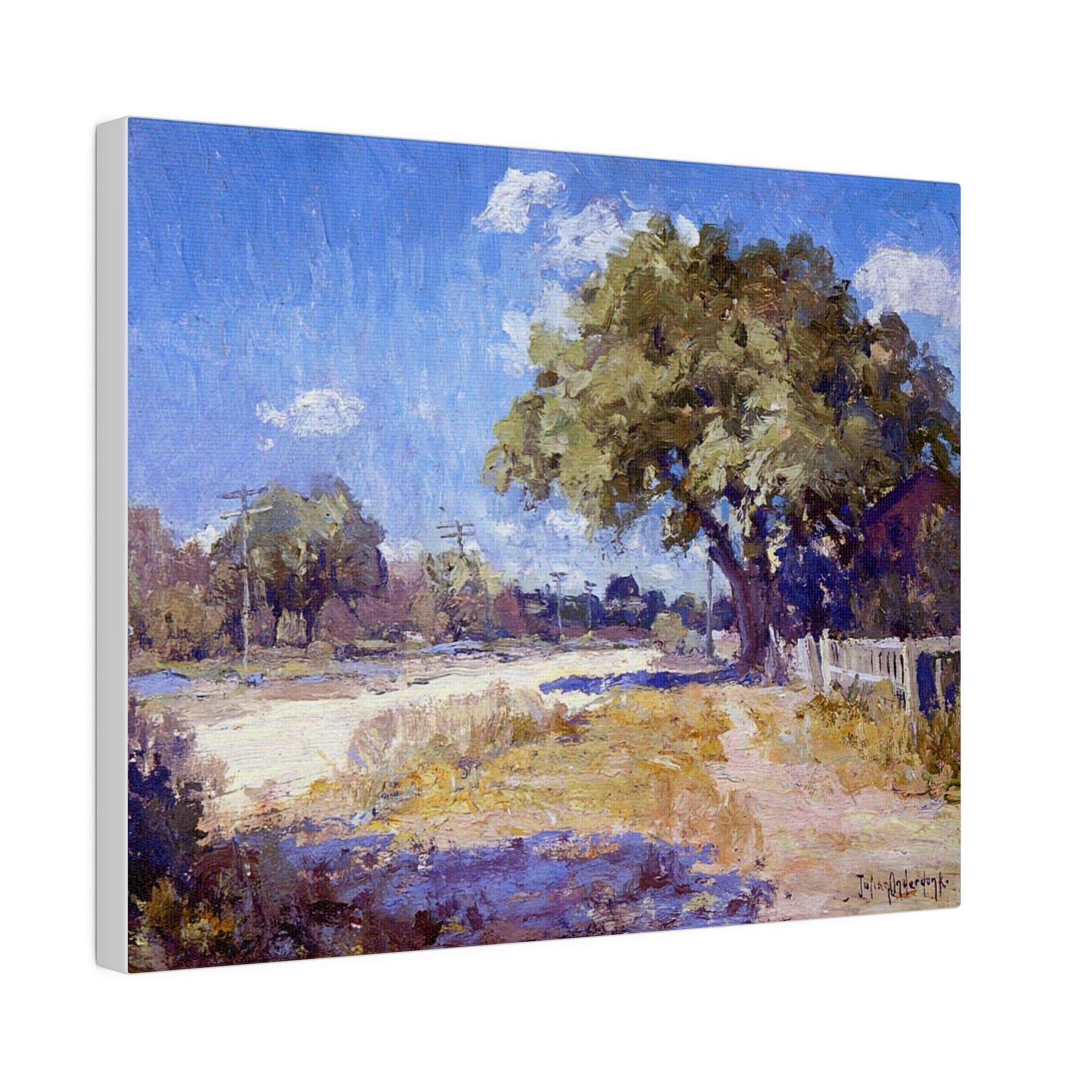 Texas Landscape - Julian Onderdonk - Matte Canvas, Stretched, 0.75" - Spruced Roost